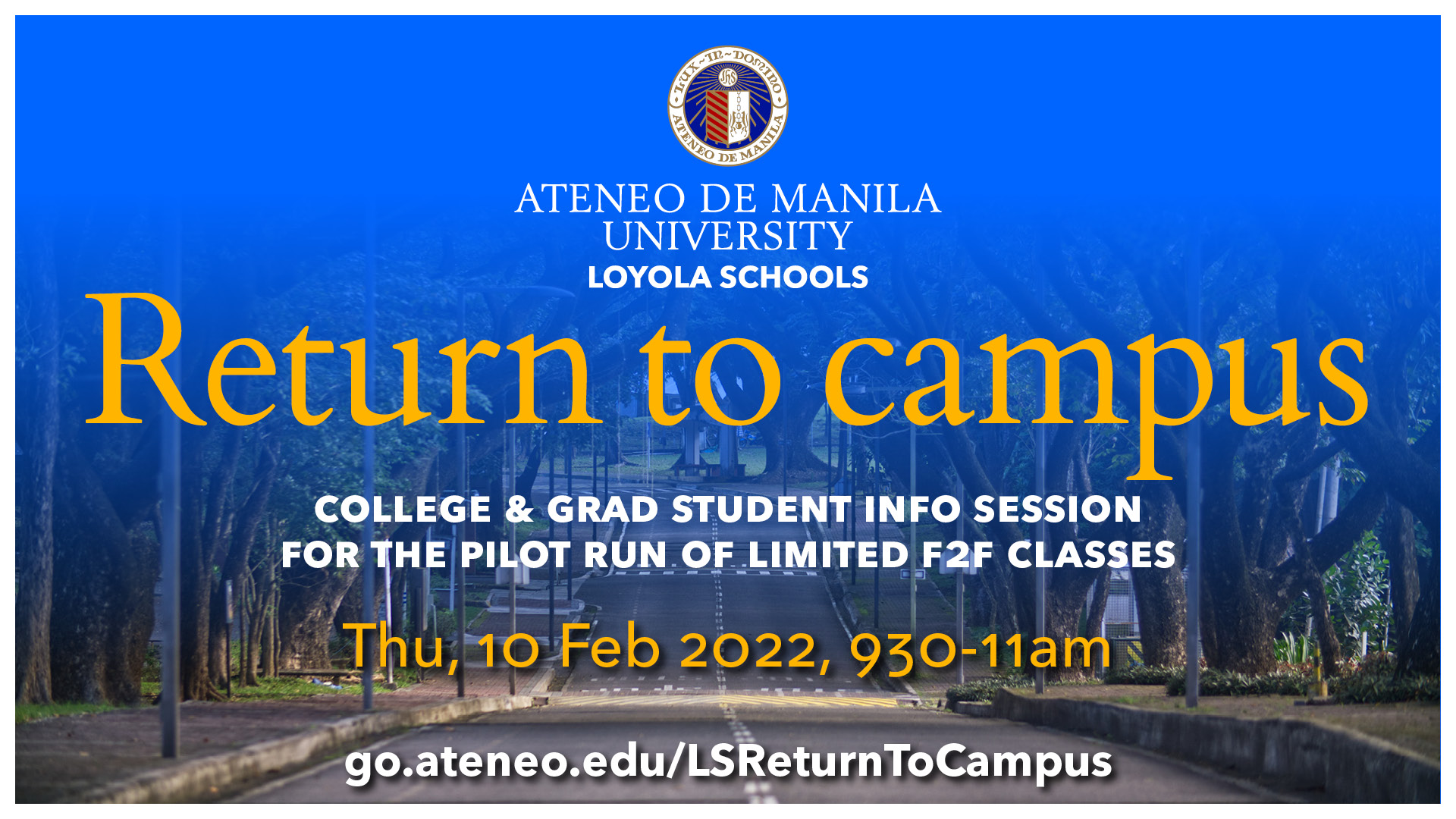 LS Return to Campus Banner