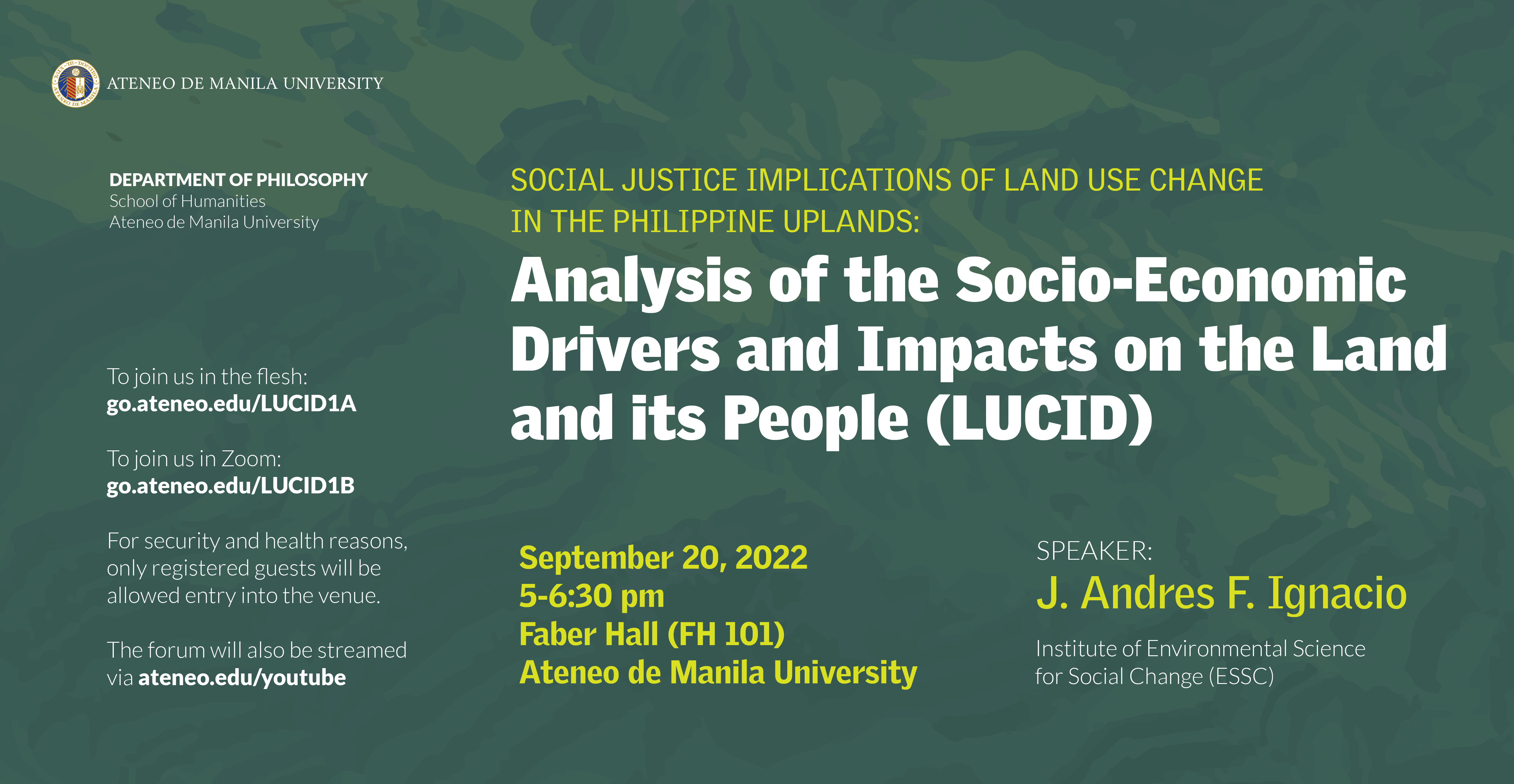 Lucid Lecture Series 1