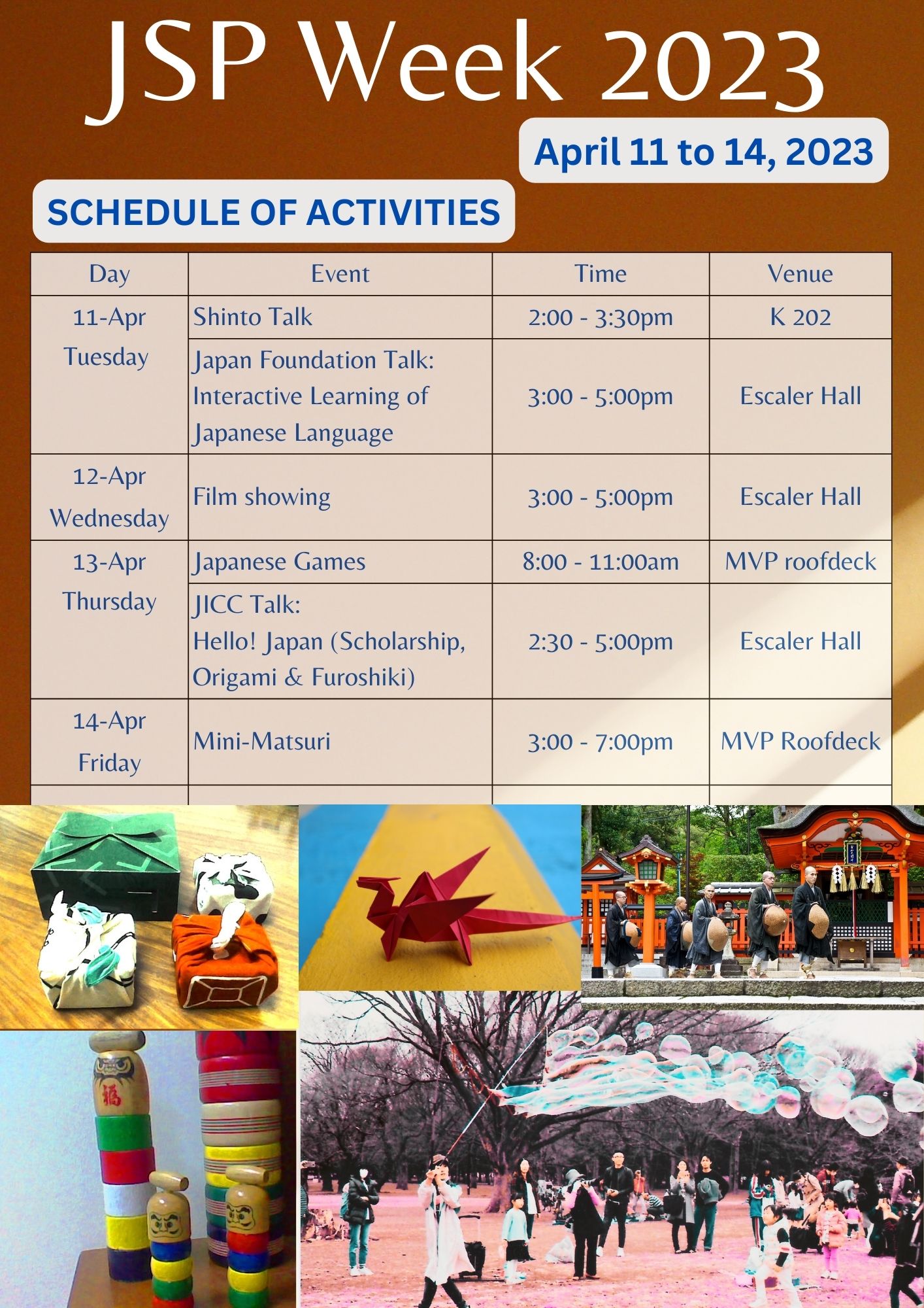 JSP Week 2023 Poster