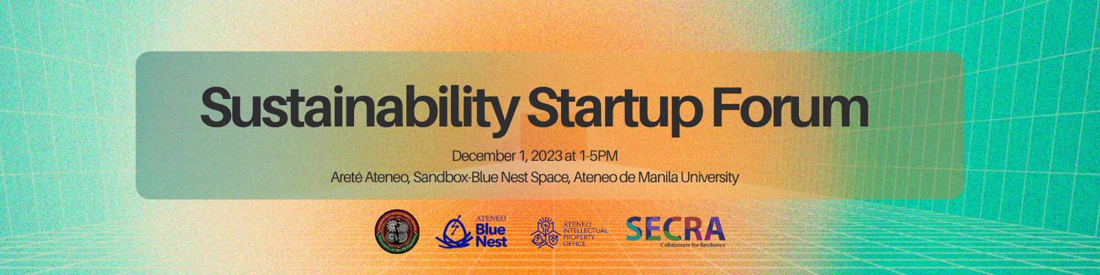 Sustainability Startup Forum
