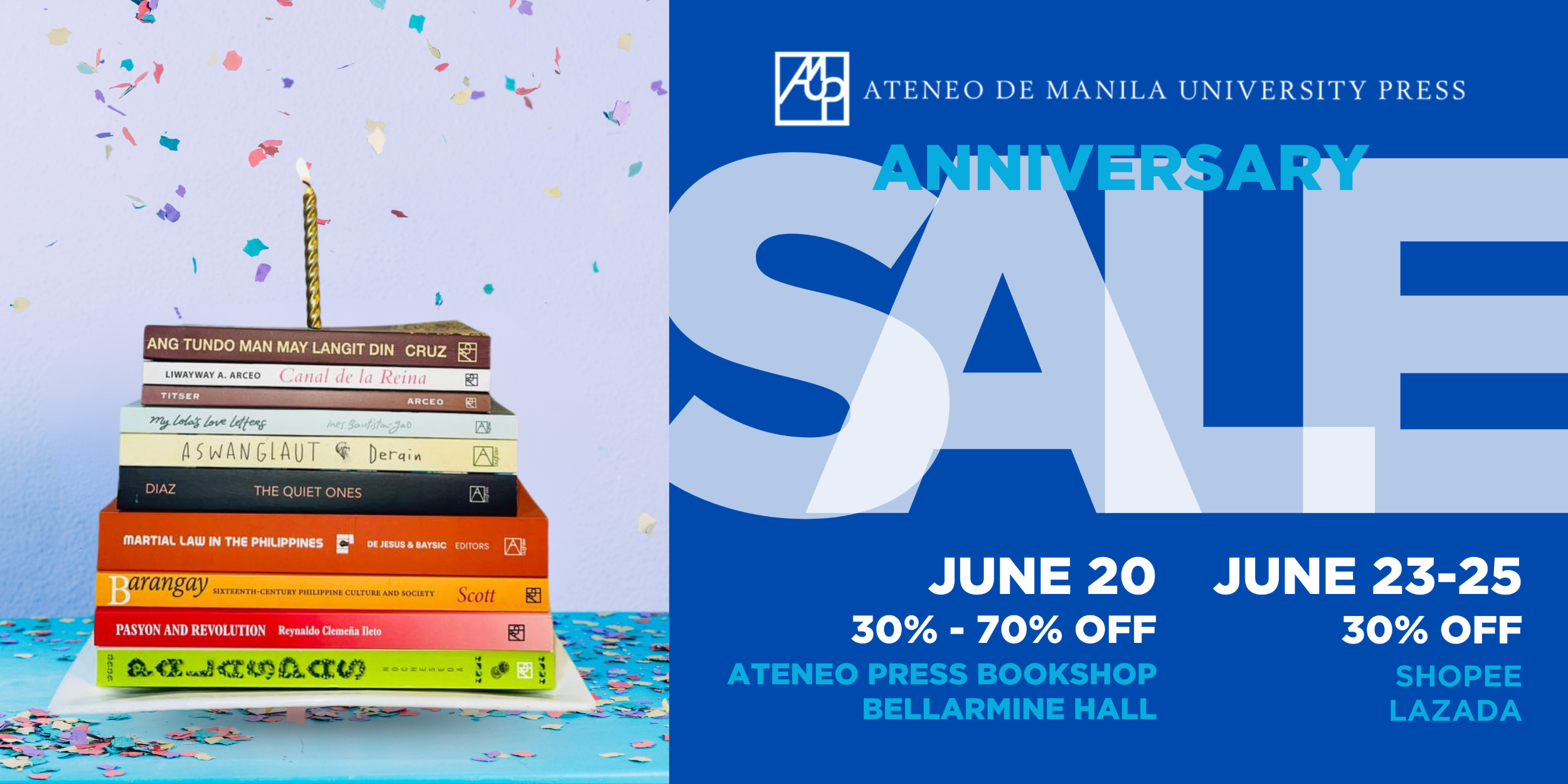 AUP Anniversary Sale
