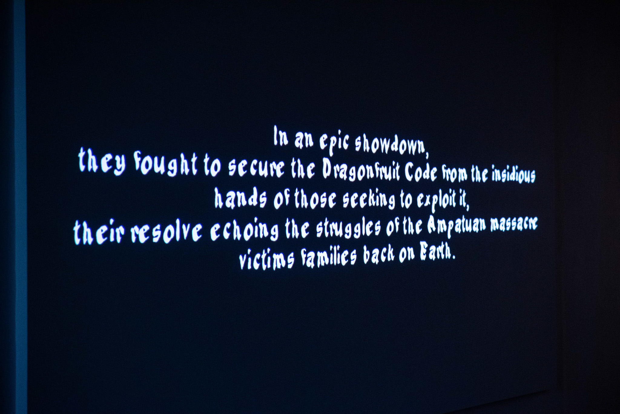 KOLOWN (est. 2007), "GhostWriter," 2024, TradeWinds Series Real-time web application installation.