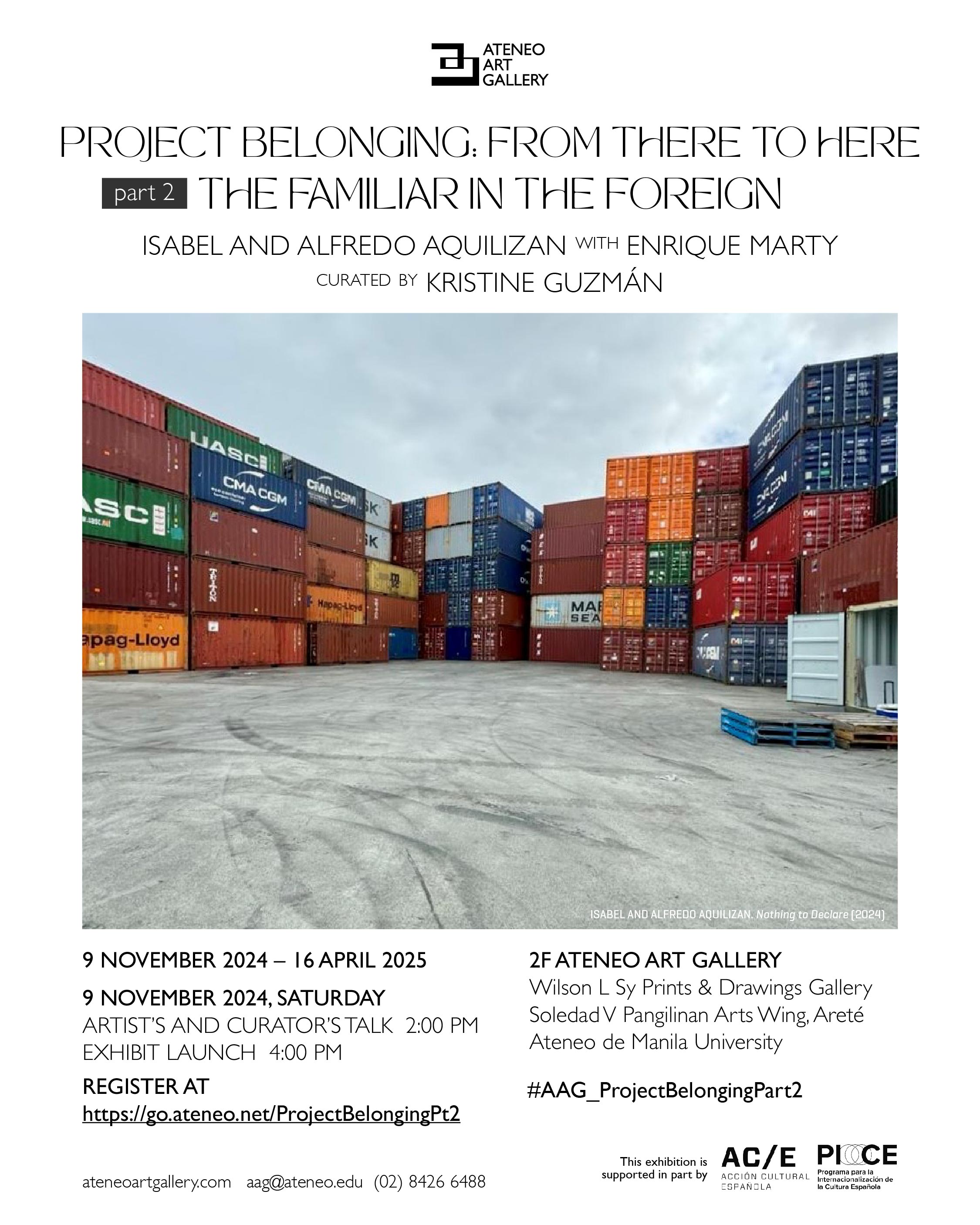 Project Belonging Pt 2 Poster