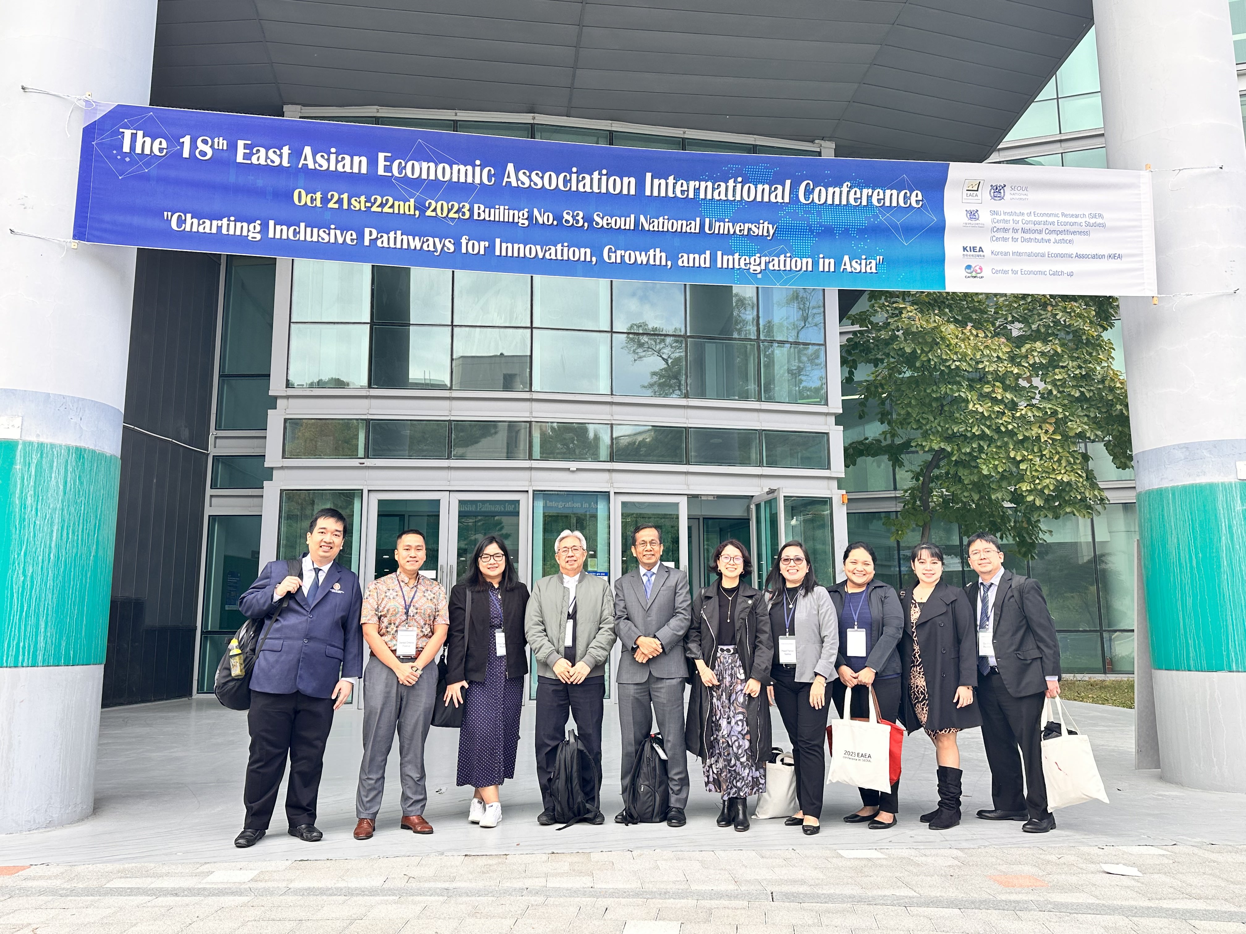 Manila Contigent (Ateneo Department of Economics, NEDA, and BSP) at EAEA