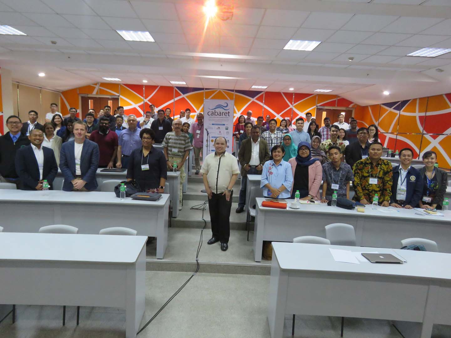 Participants during the opening sessions