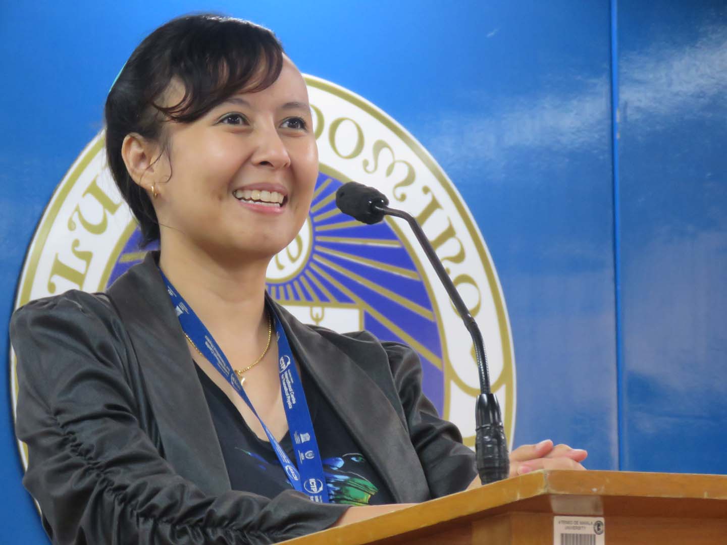 Dr. Gotangco Gonzales closing the program