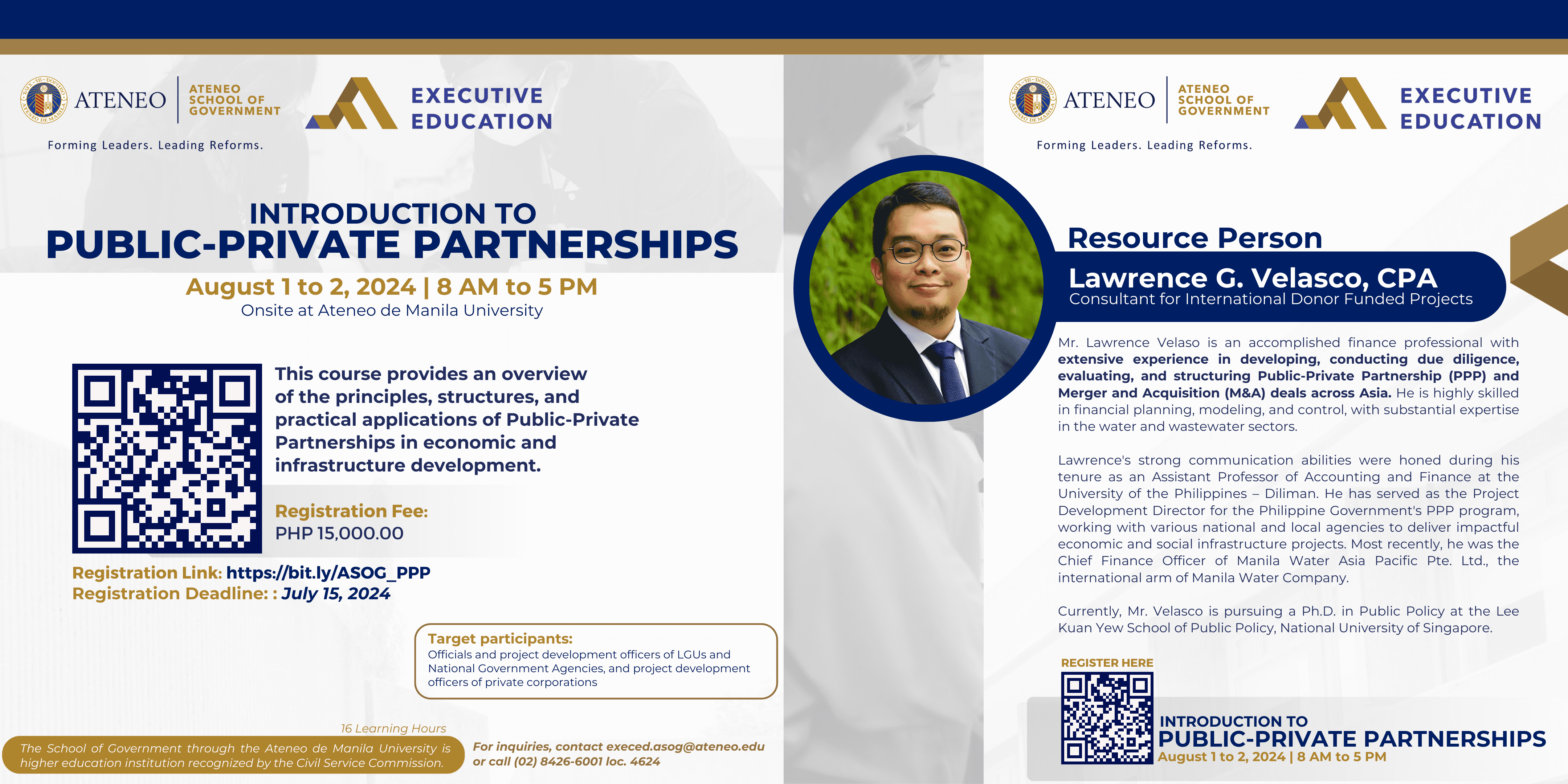 Executive Education Program Launches Publicly Offered Training Courses for August 