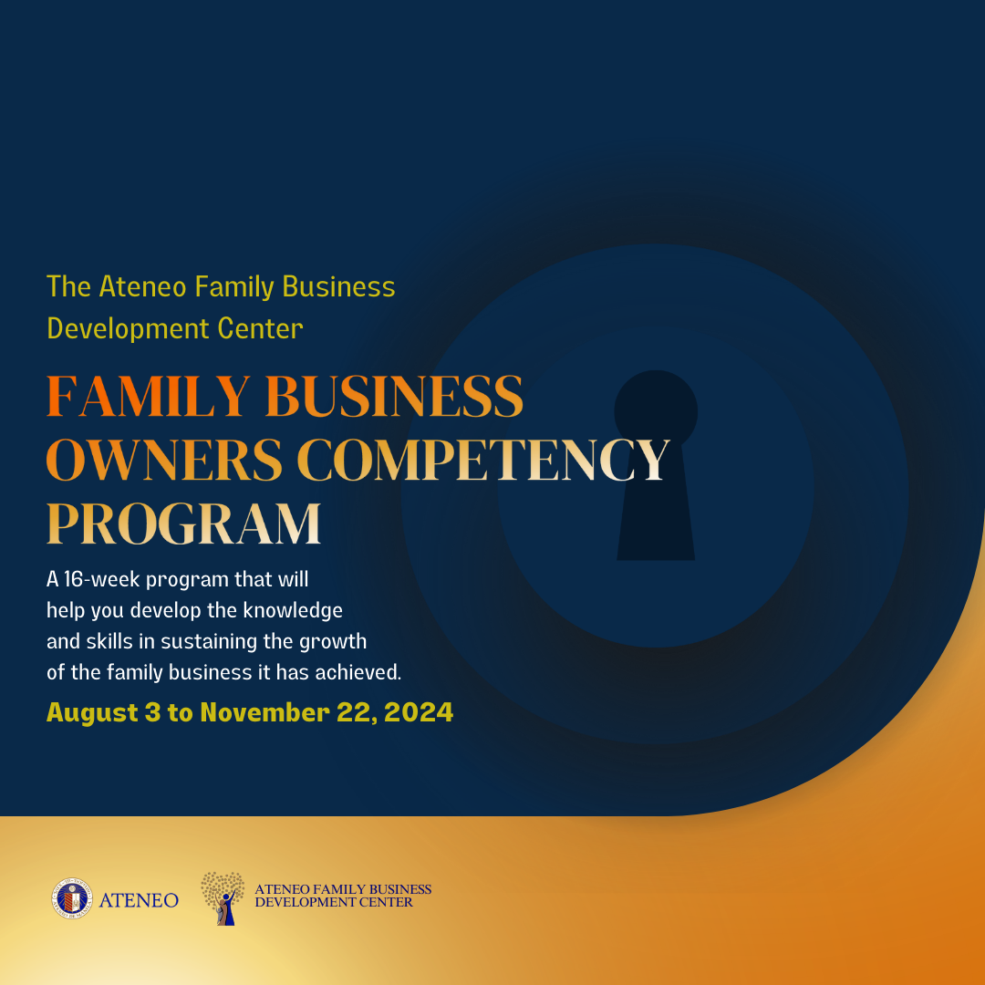 Family Business Owners Competency Program Title Page