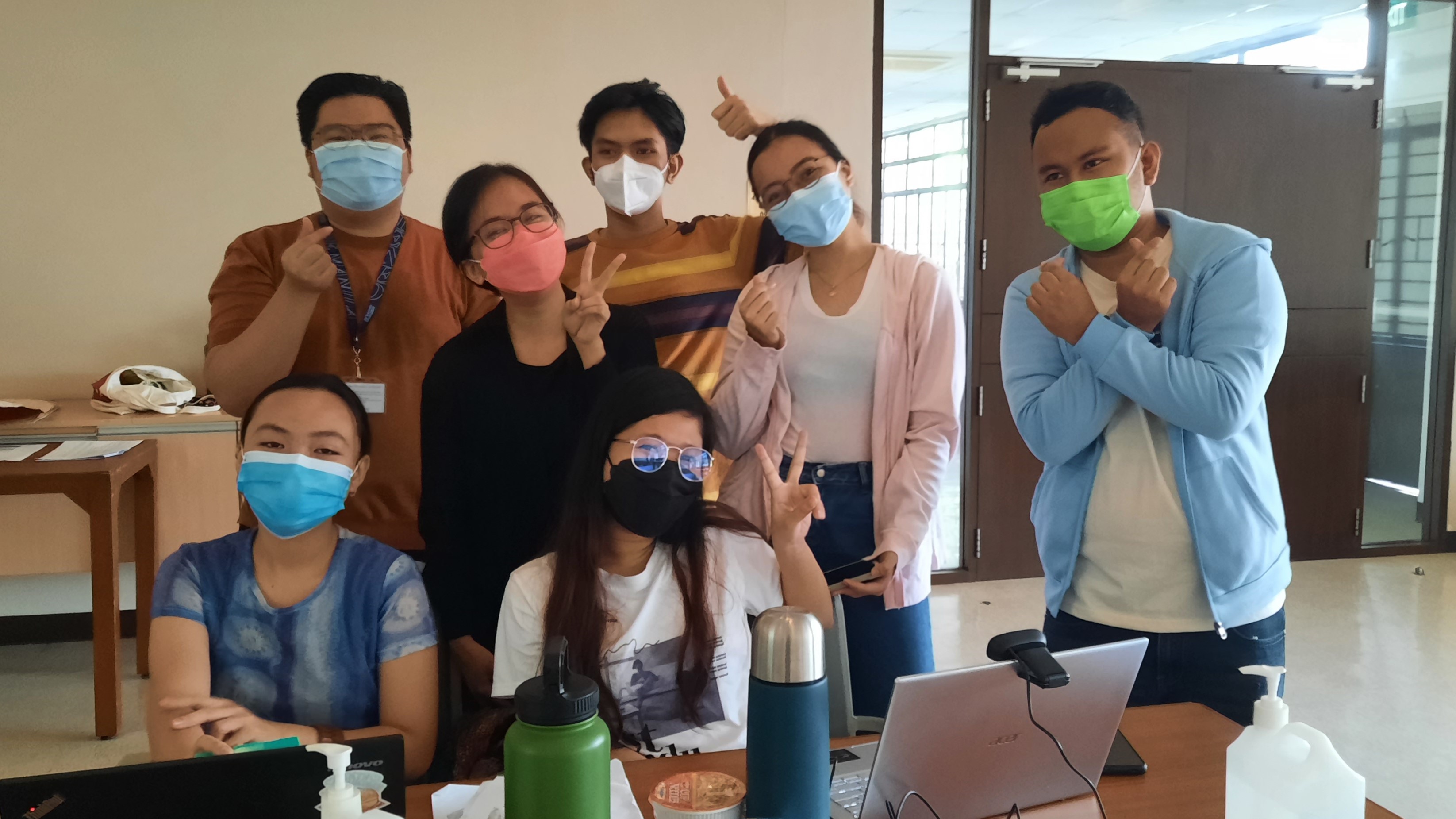 Pathways participants in their first on-site event after two years.