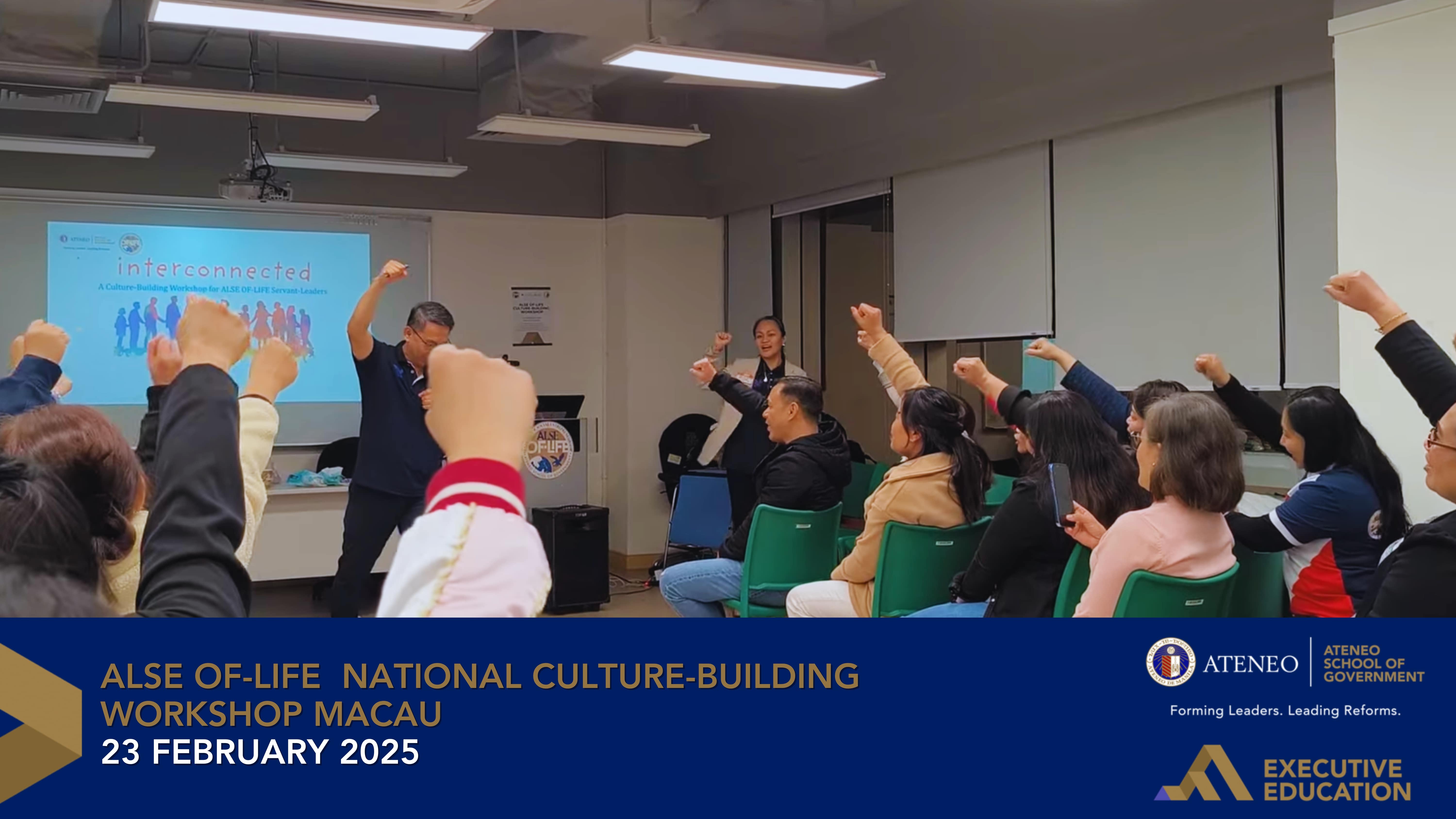 National Culture-Building Workshop for ALSE OF-LIFE Alumni in Macau