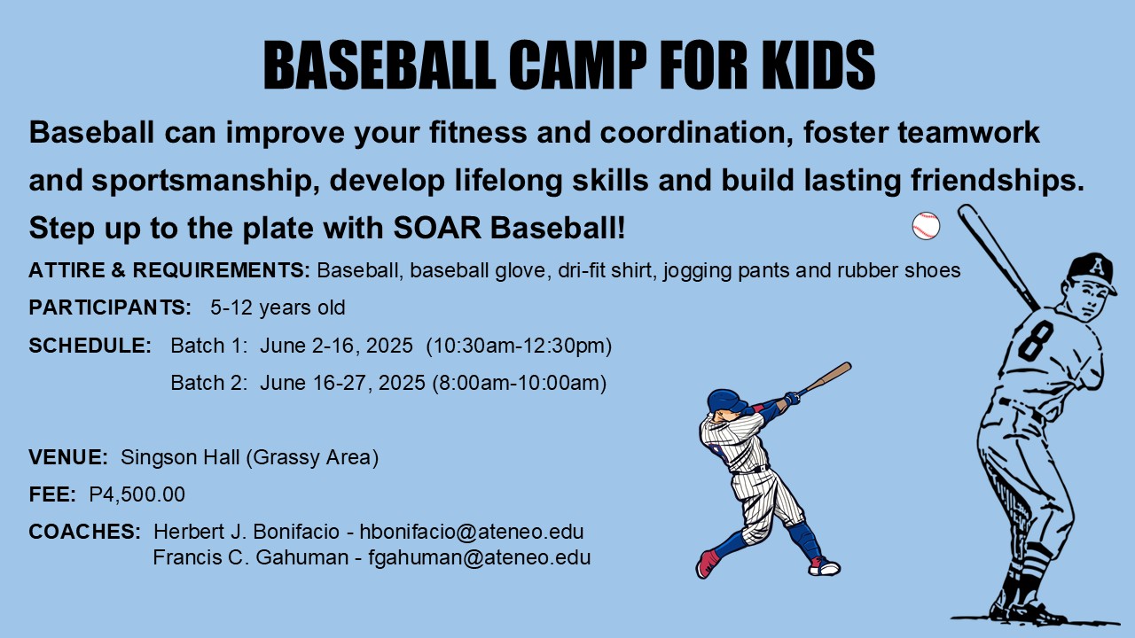 19 Baseball Camp for Kids 