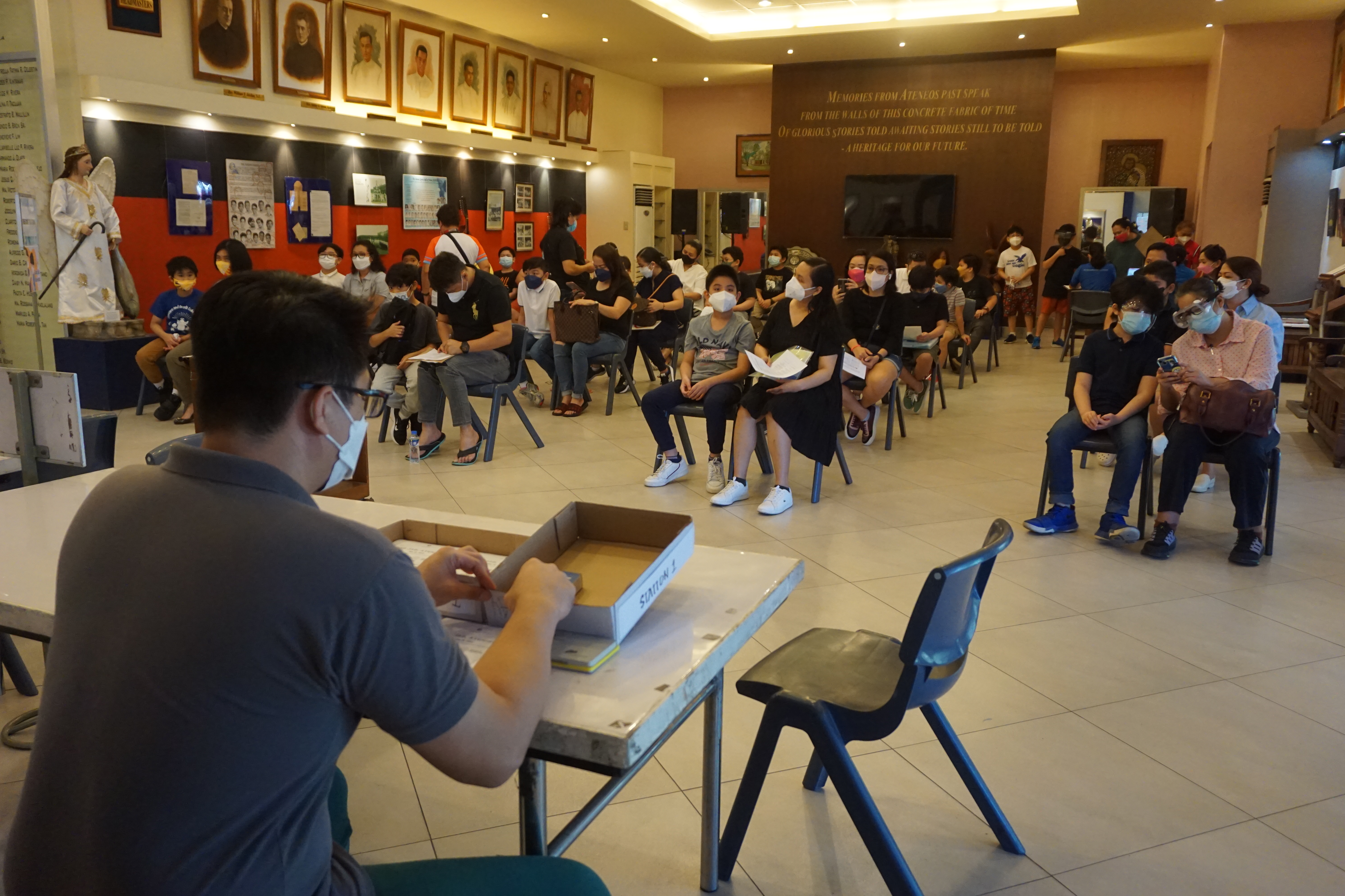 Registration at the Heritage Room