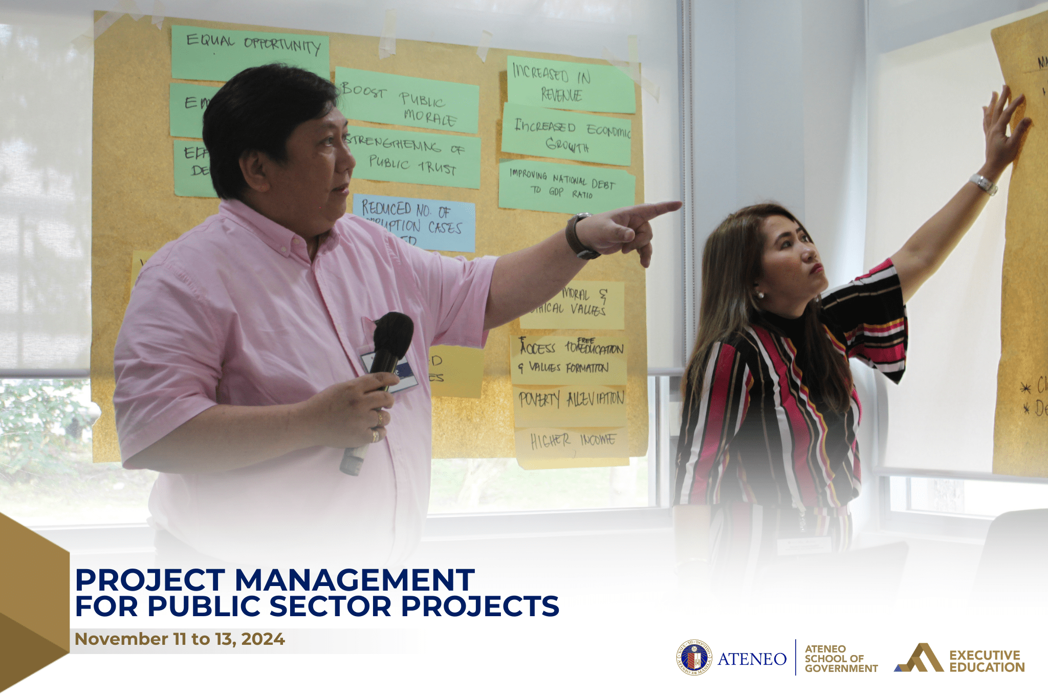 ASoG Executive Education Program Concludes Training on  Project Management for Public Sector Projects