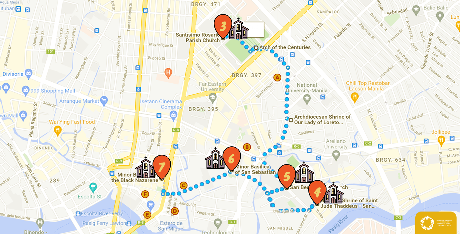 2-Visita Iglesia Routes-UST Church - Three Possible Connections-4