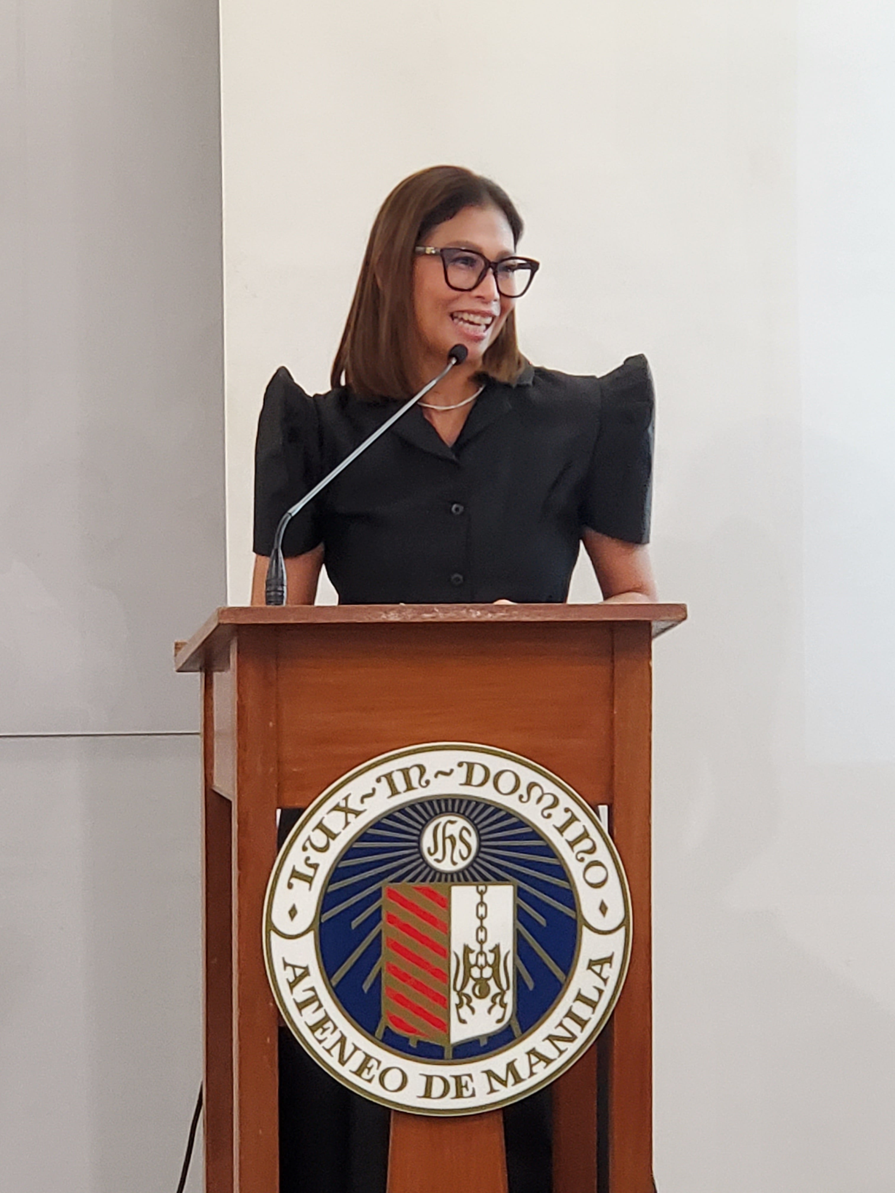 Photo: Rep. Stella Quimbo giving the Opening Message