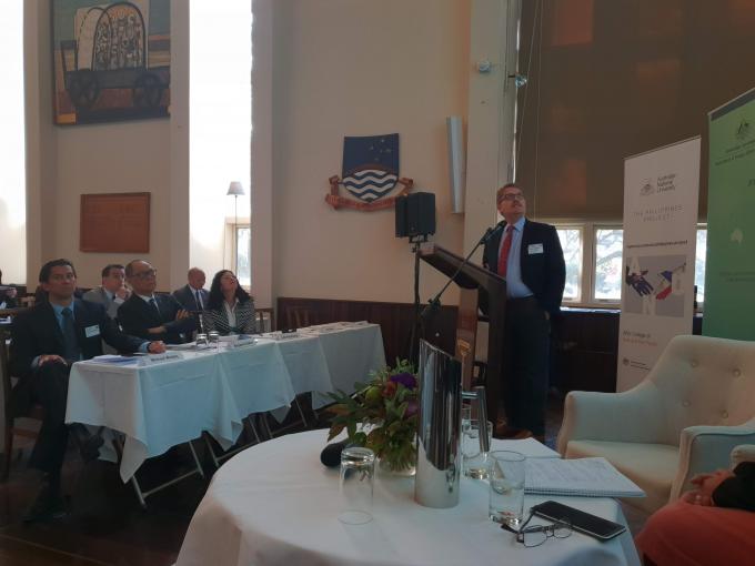 Dr. Paul Hutchcroft of the Australian National University