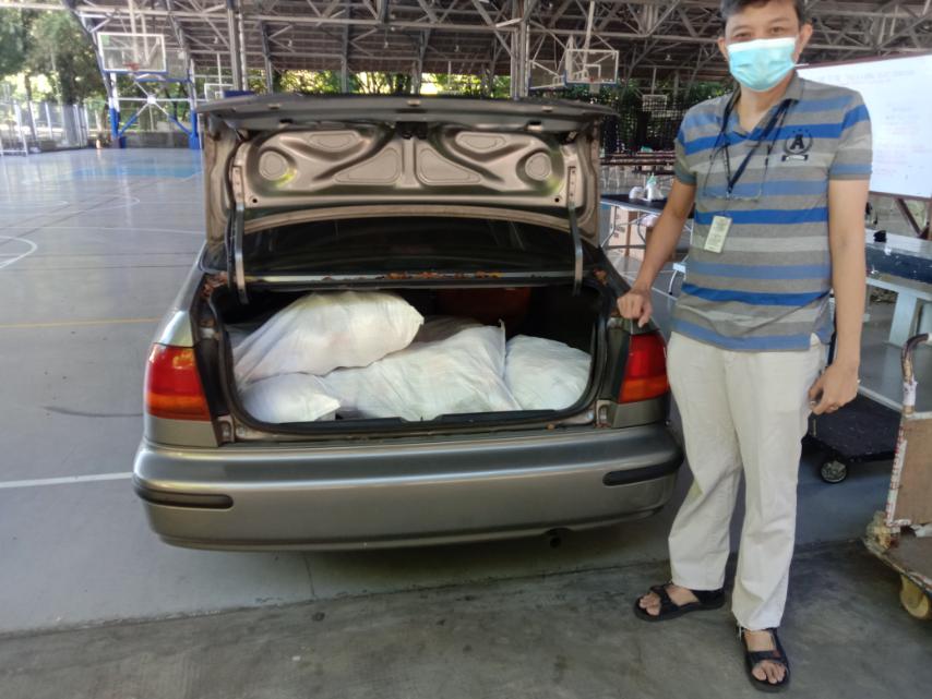 2022_10_1_Leland Dela Cruz to transport Relief Packs to Malanday Marikina