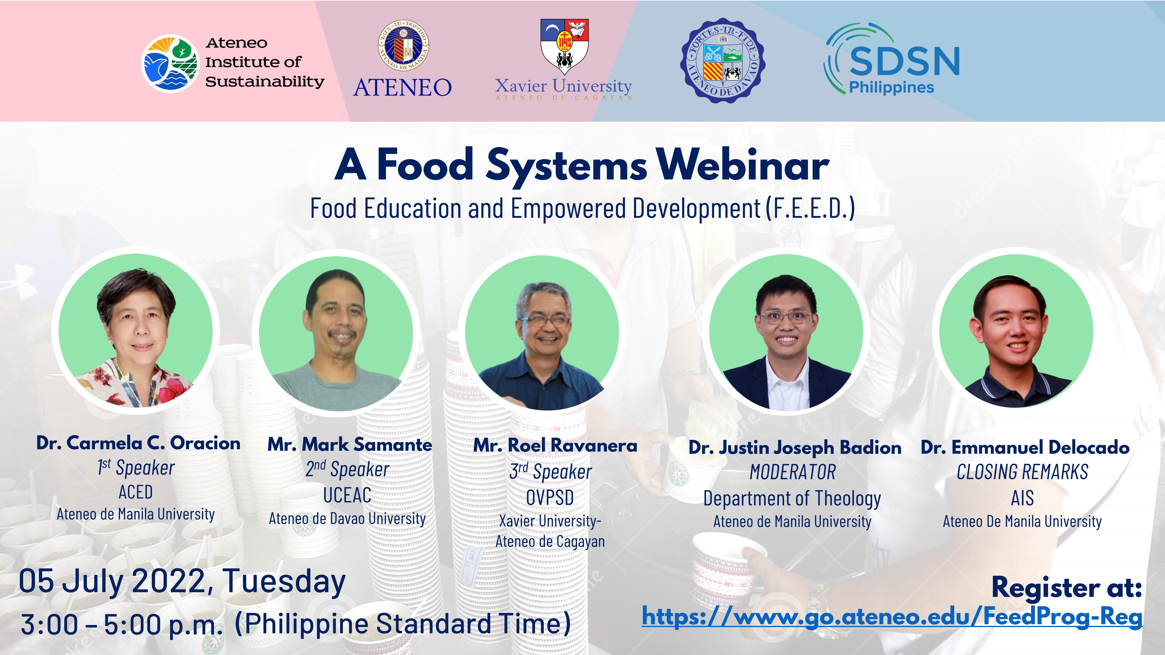 Poster for FEED Webinar
