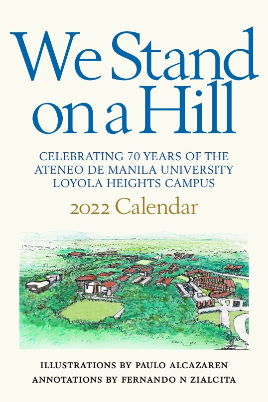 The 2022 Ateneo calendar cover. (UMCO)