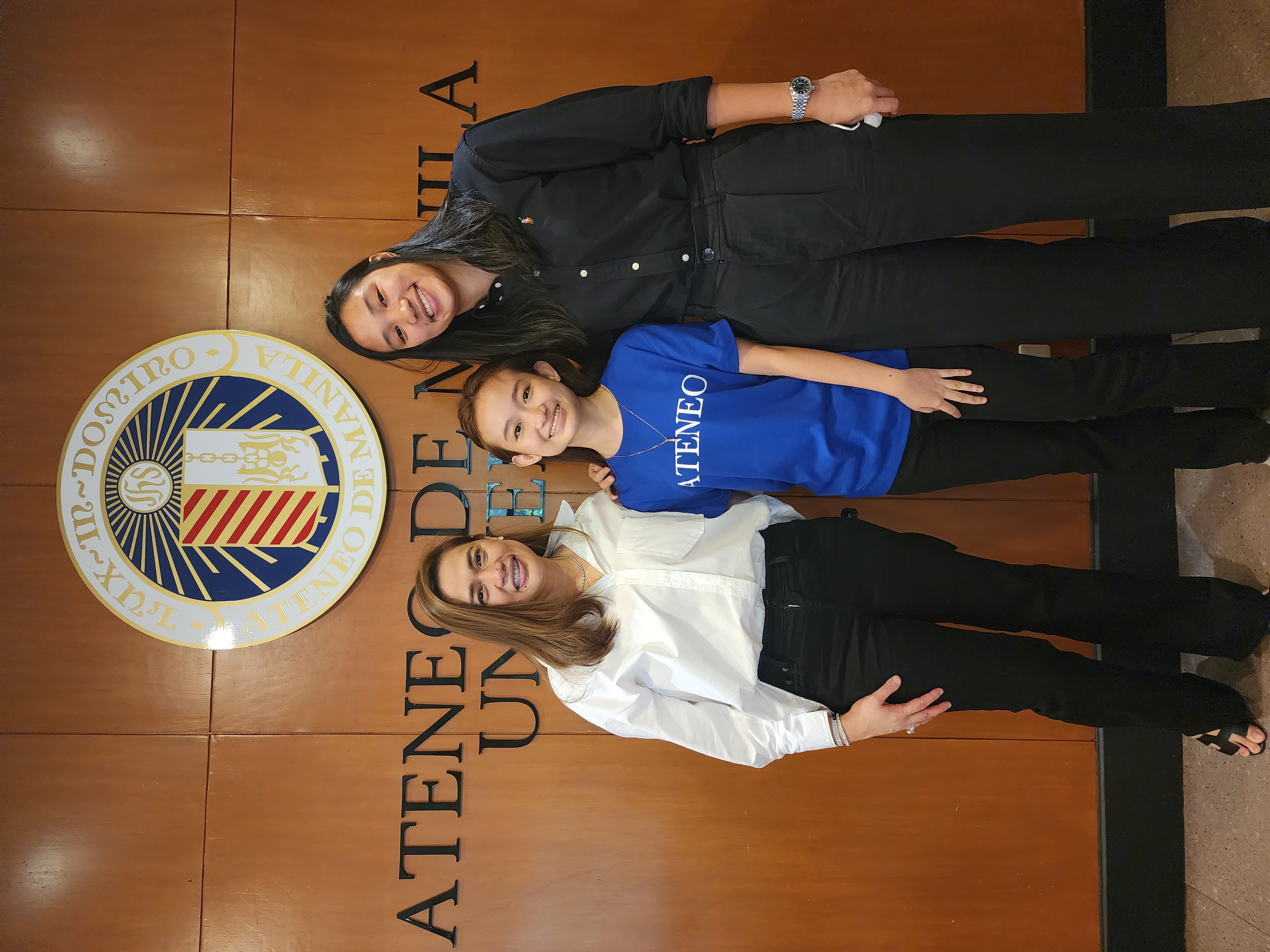 Ms. Det de Leon, Ayen Retuta and Bea de Leon