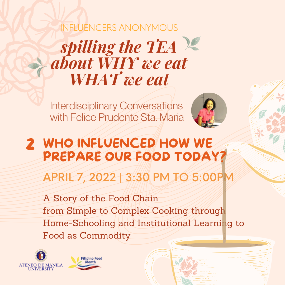 Who Influenced How We Prepare Our Food Today? A Conversation