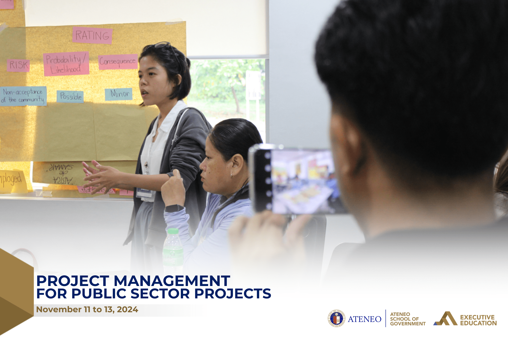 ASoG Executive Education Program Concludes Training on  Project Management for Public Sector Projects