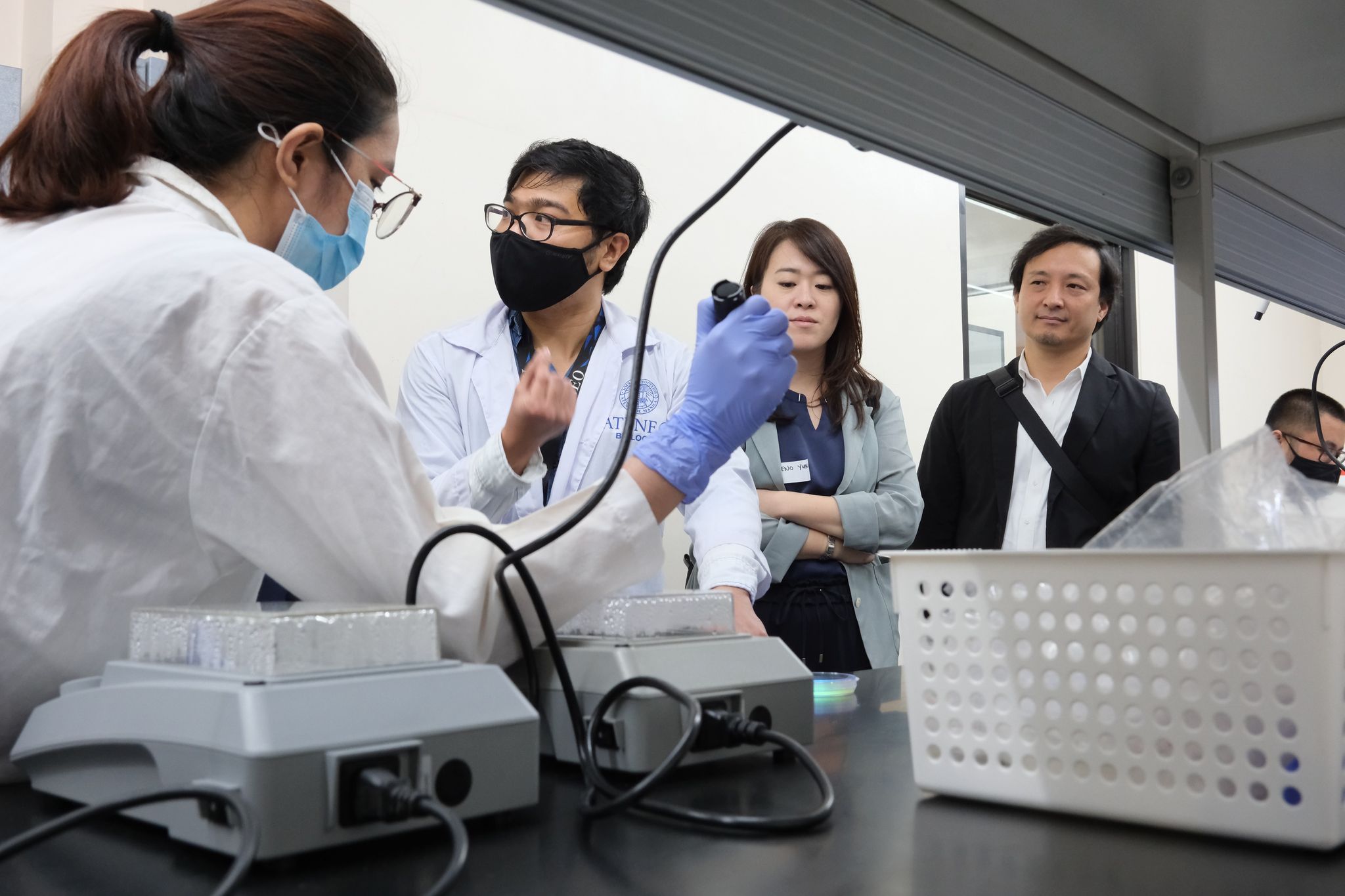 Leave a Nest Representatives with Ateneo researchers