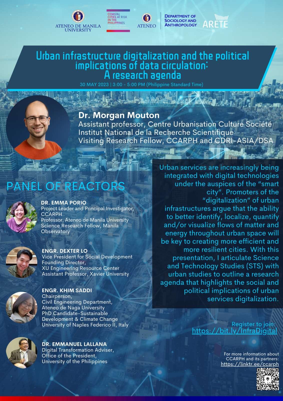 ccarph webinar Urban infrastructure digitalization 