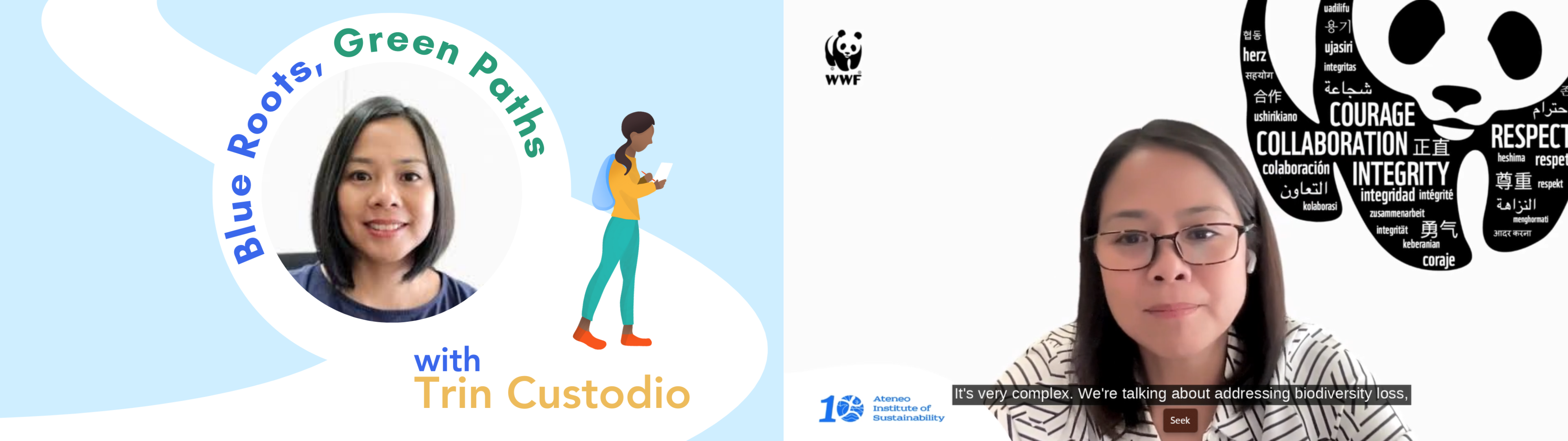 Blue Roots, Green Paths featuring Trin Custodio