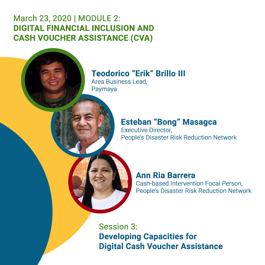 ASOG-Oxfam Training Speakers for Module 2
