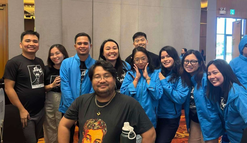 Participants with Dr Chua