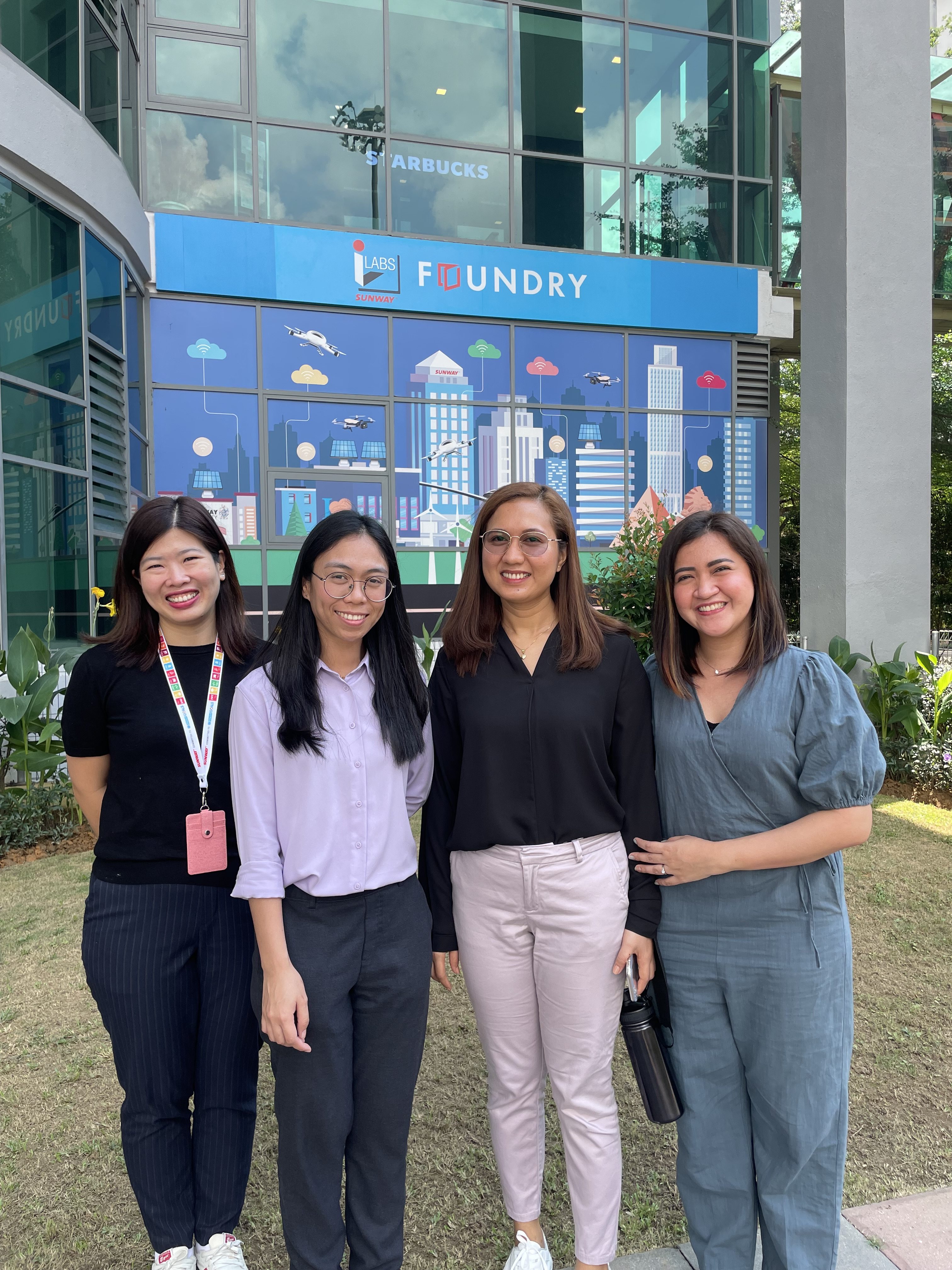 Photo: AIPO and Sunway representatives at Sunway iLabs Foundry