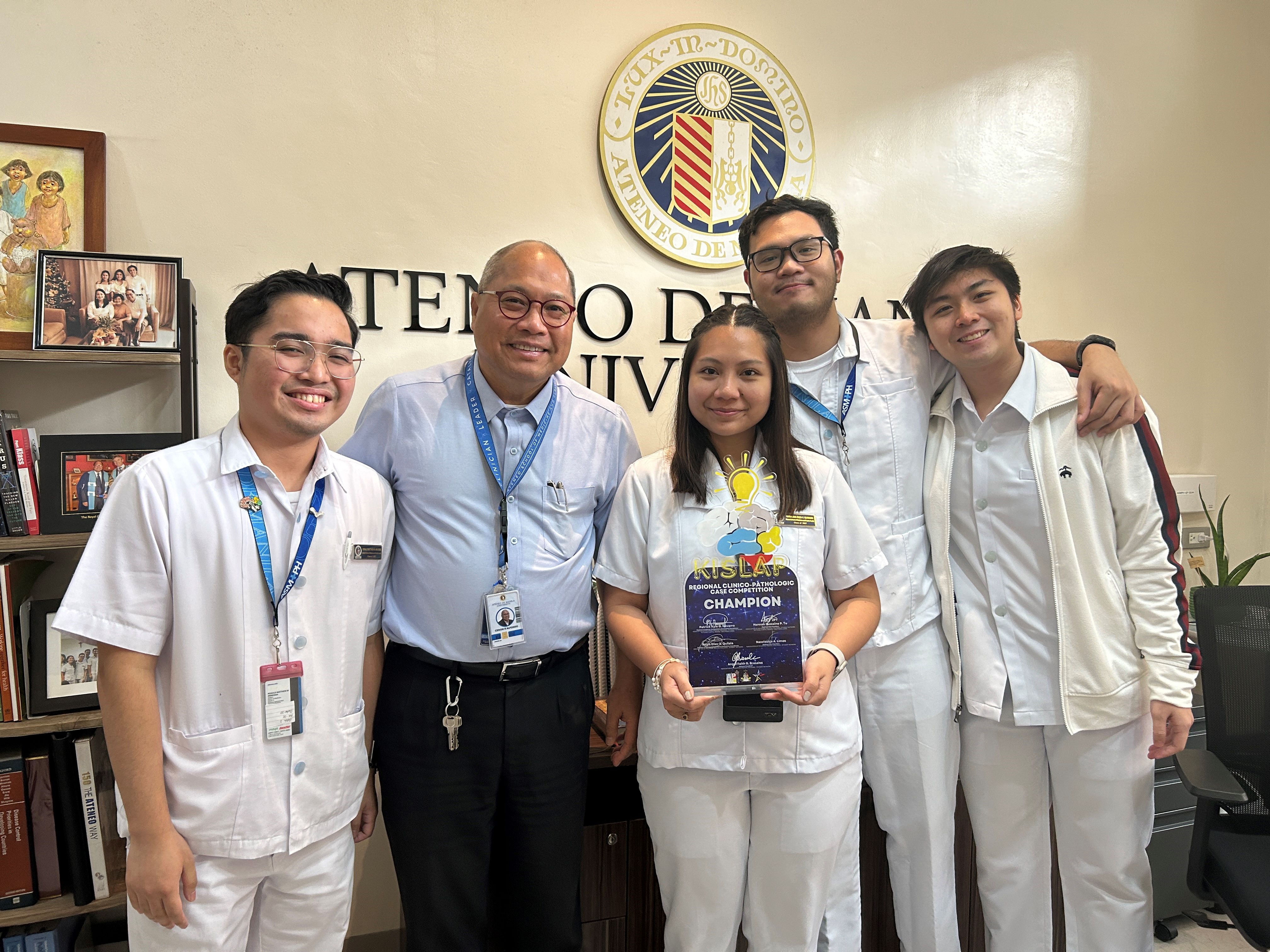 ASMPH CPC Team with Dean Dodie