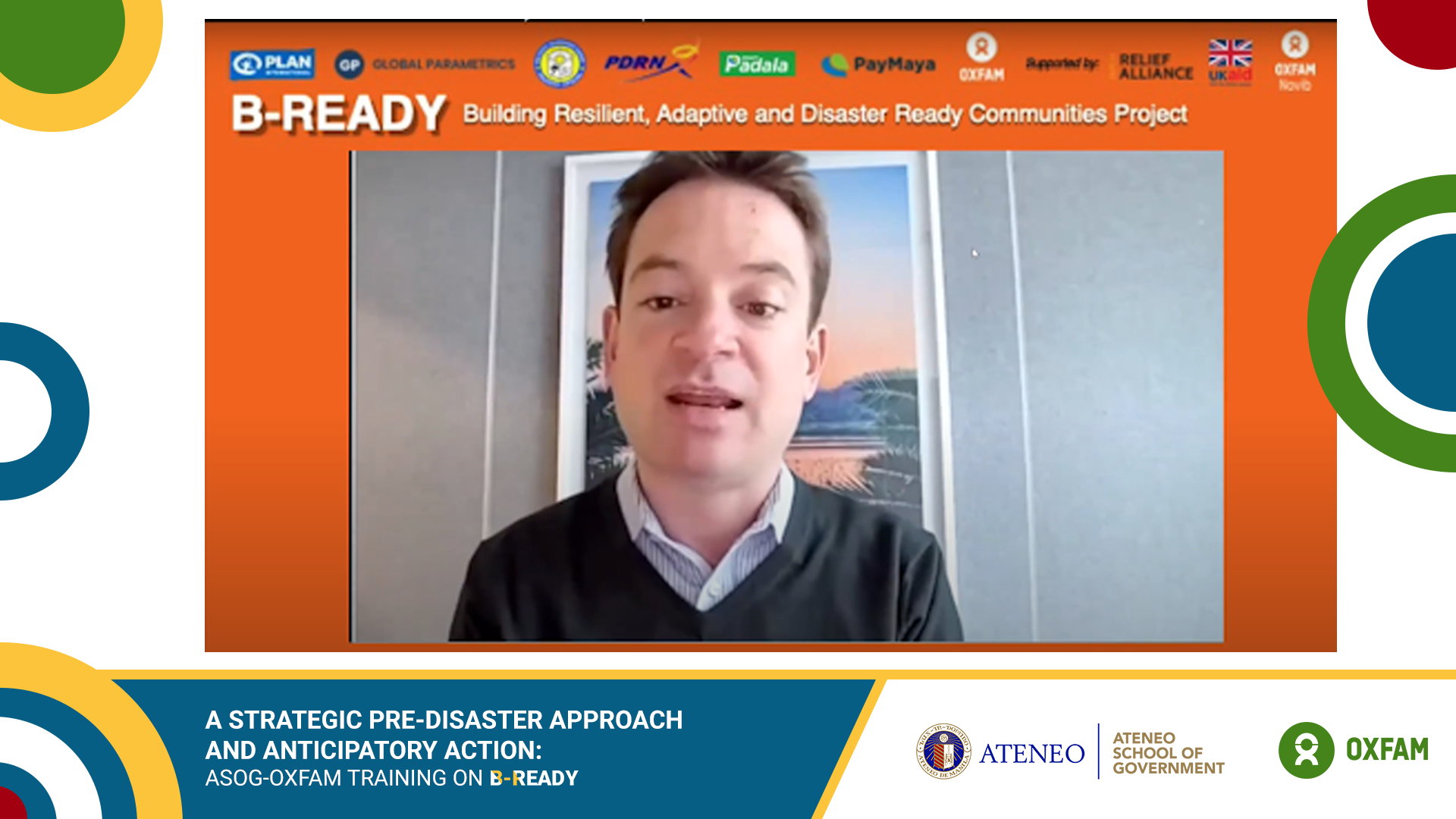 Mr. Tony Behrmann of Global Parametrics discusses the use of Risk-Forecasting Technology for Anticipatory Action