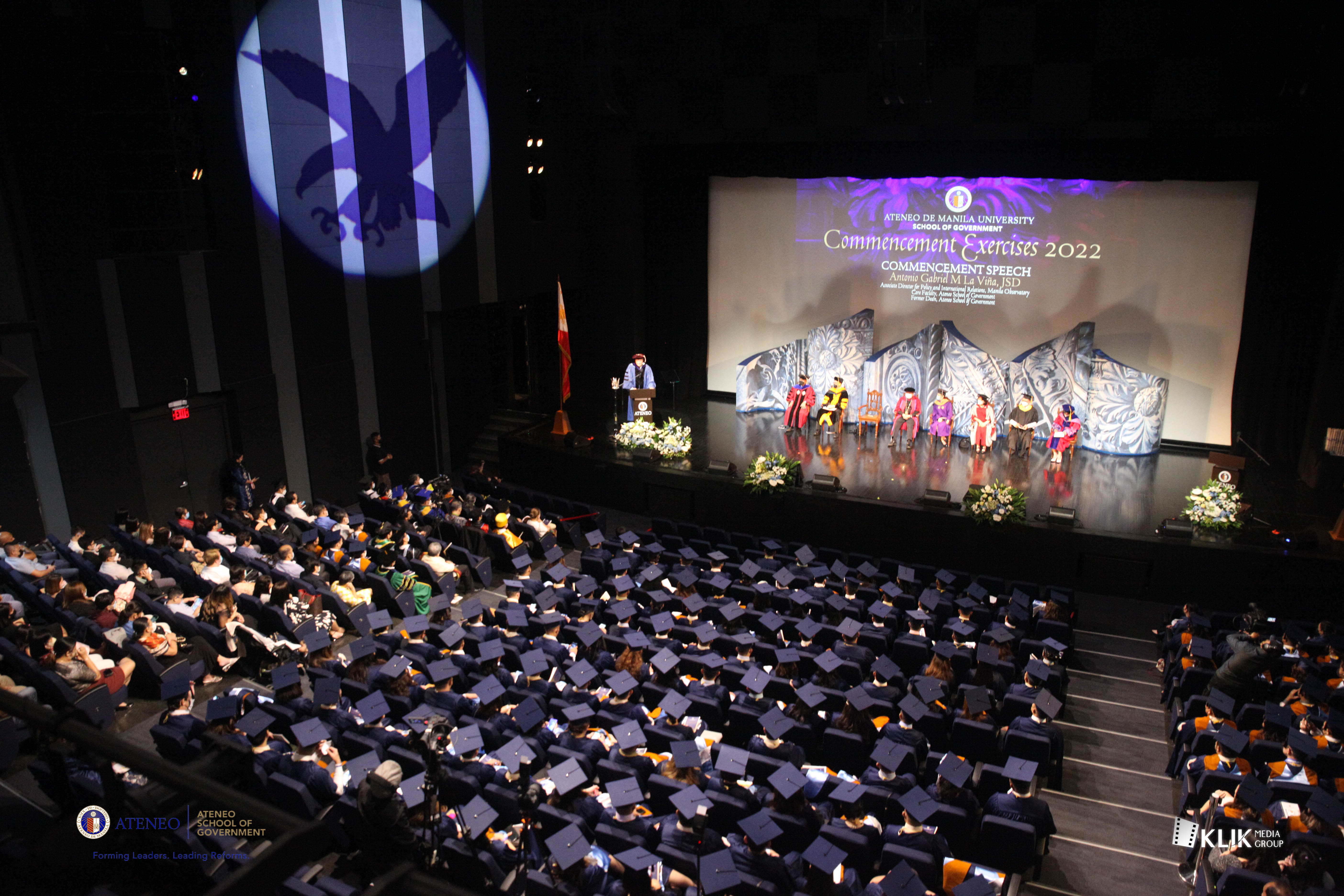 Former ASOG Dean Tony La Viña gives the 2022 ASOG Commencement Speech
