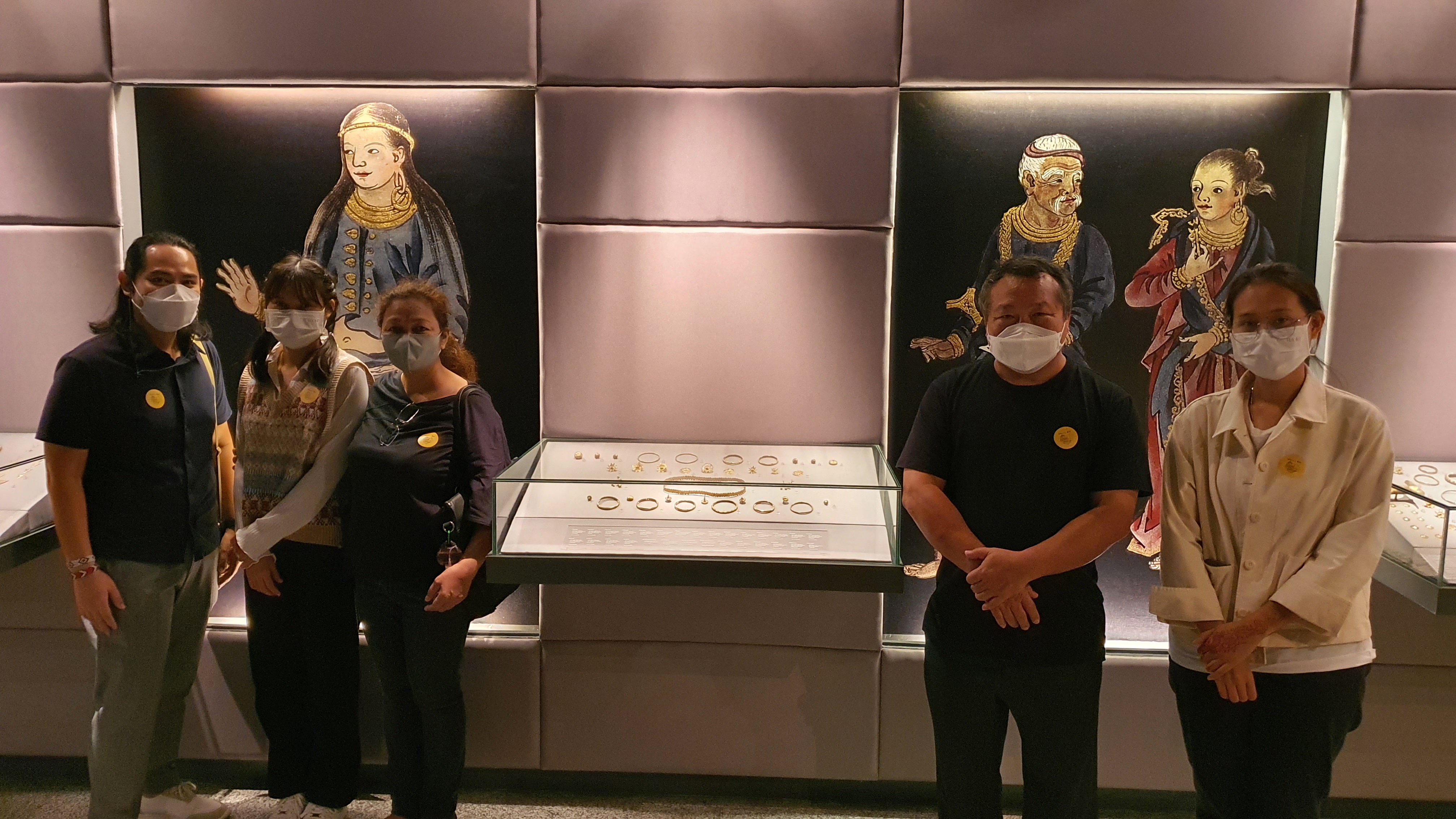 Some AJCU-AP delegates opted for a guided tour of the Ayala Museum in Makati City, where they learned about Philippine history.