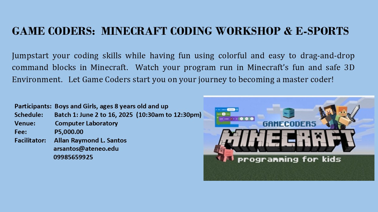 8 Game Coders: Minecraft Coding 