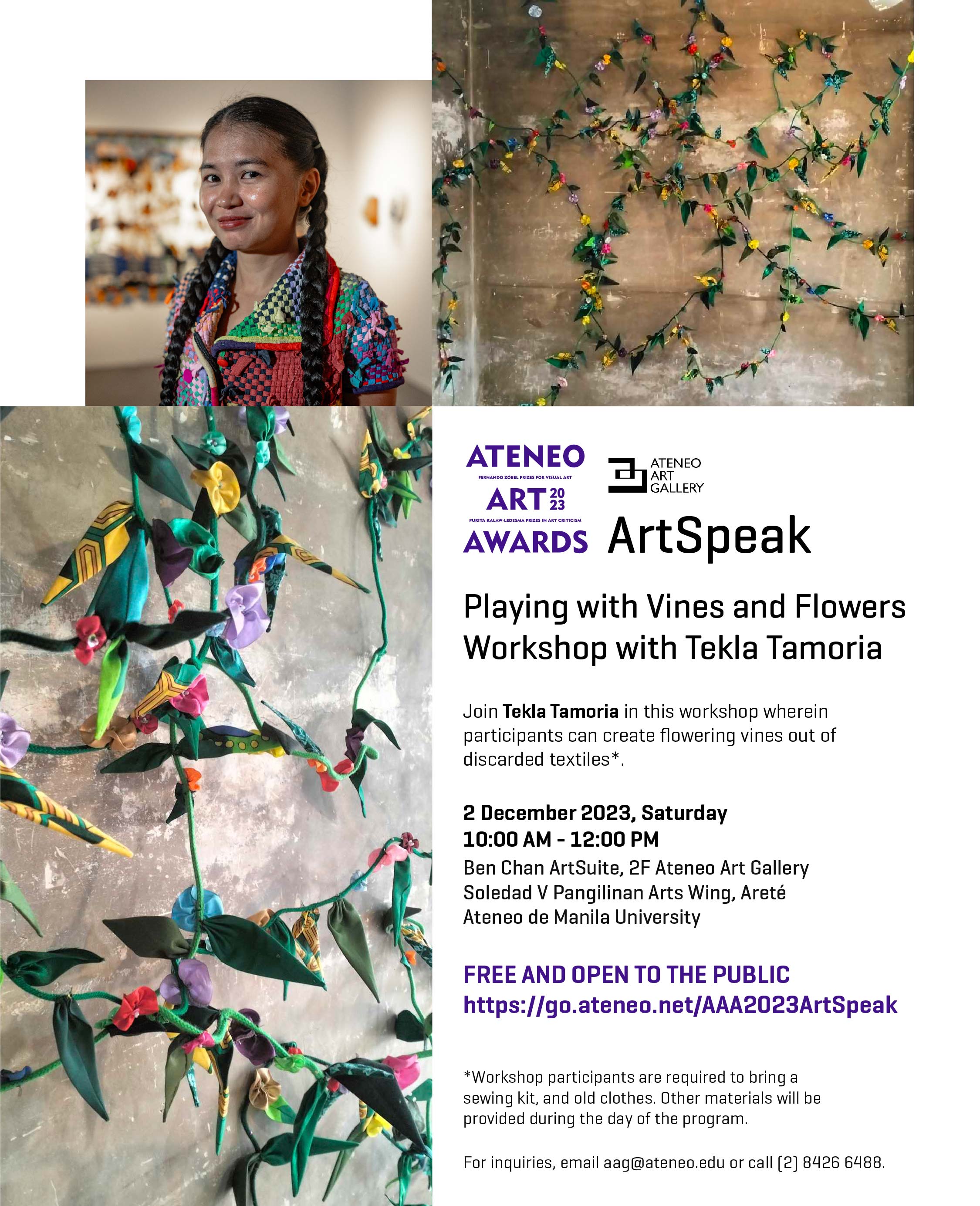 ArtSpeak AAA 2023 Tekla Tamoria