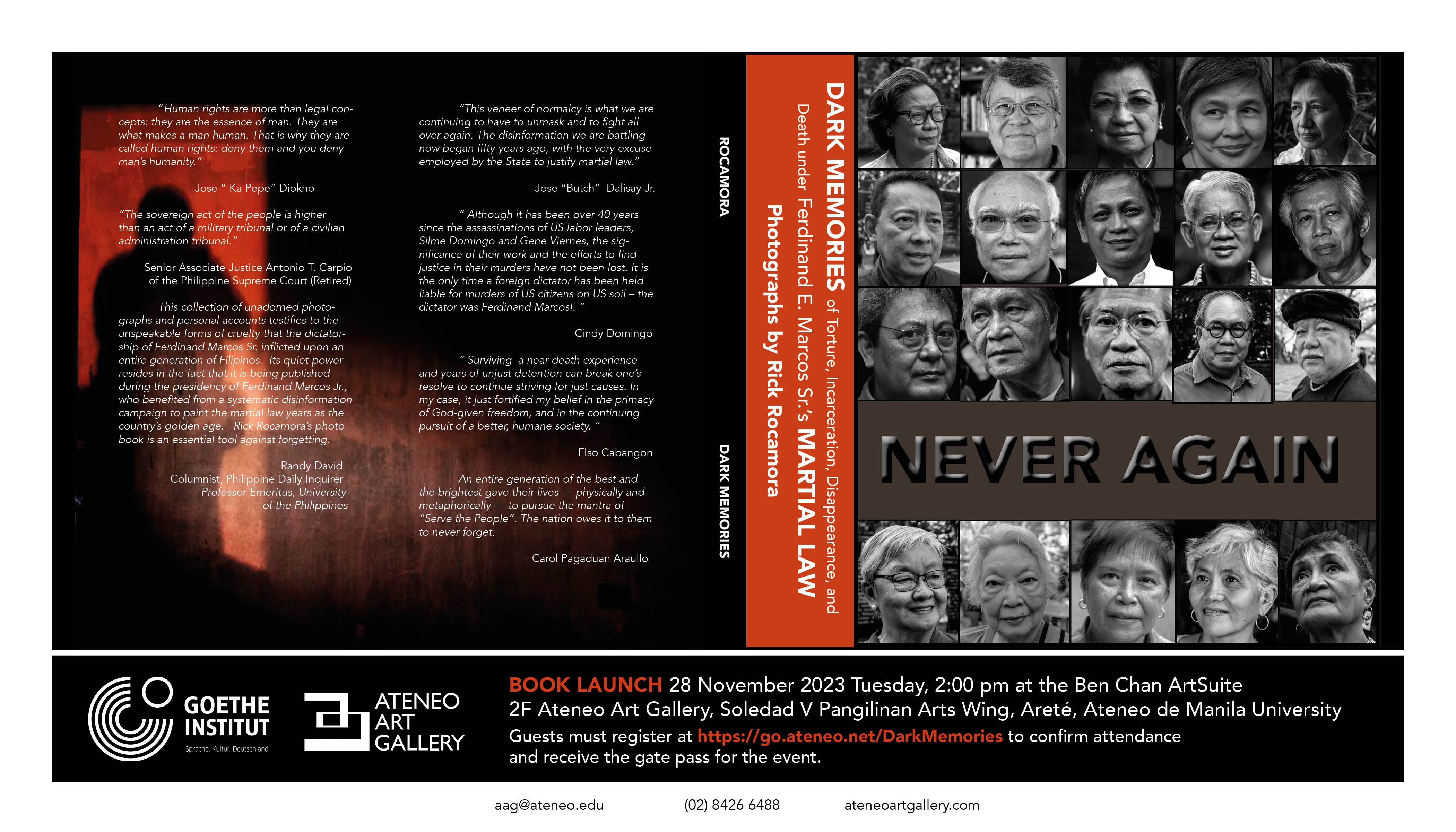 Dark Memories Book Launch