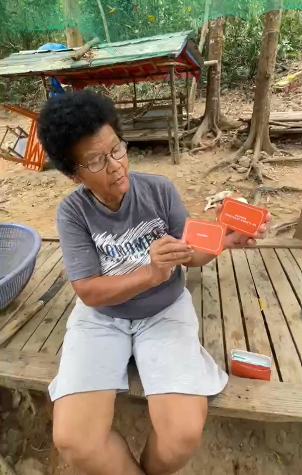 ACSEnt - Aeta elder Nanay Nineng of El Caballo Falls