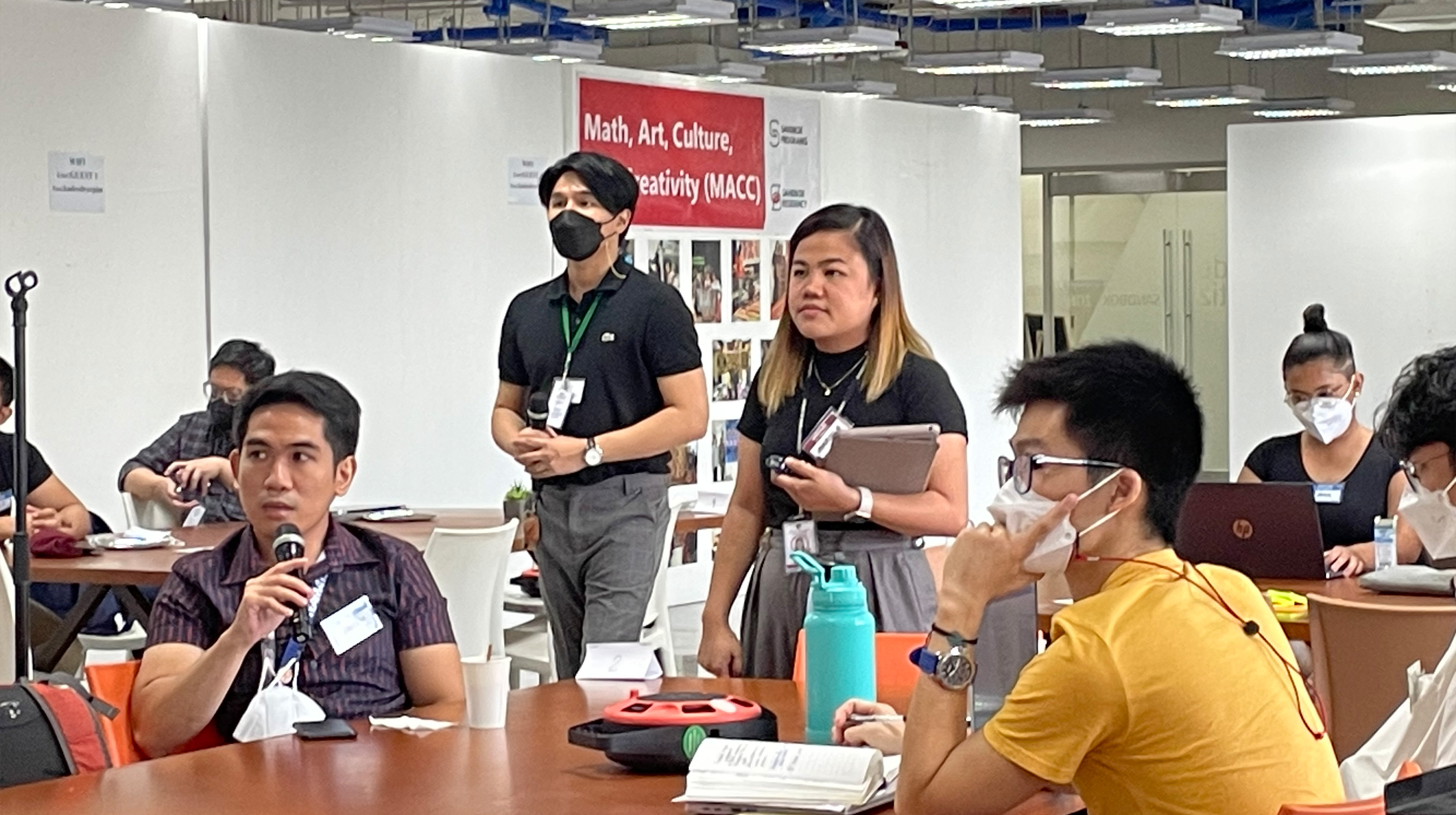 Design Thinking Trainers: Mr Chaves and Ms Alcaparas