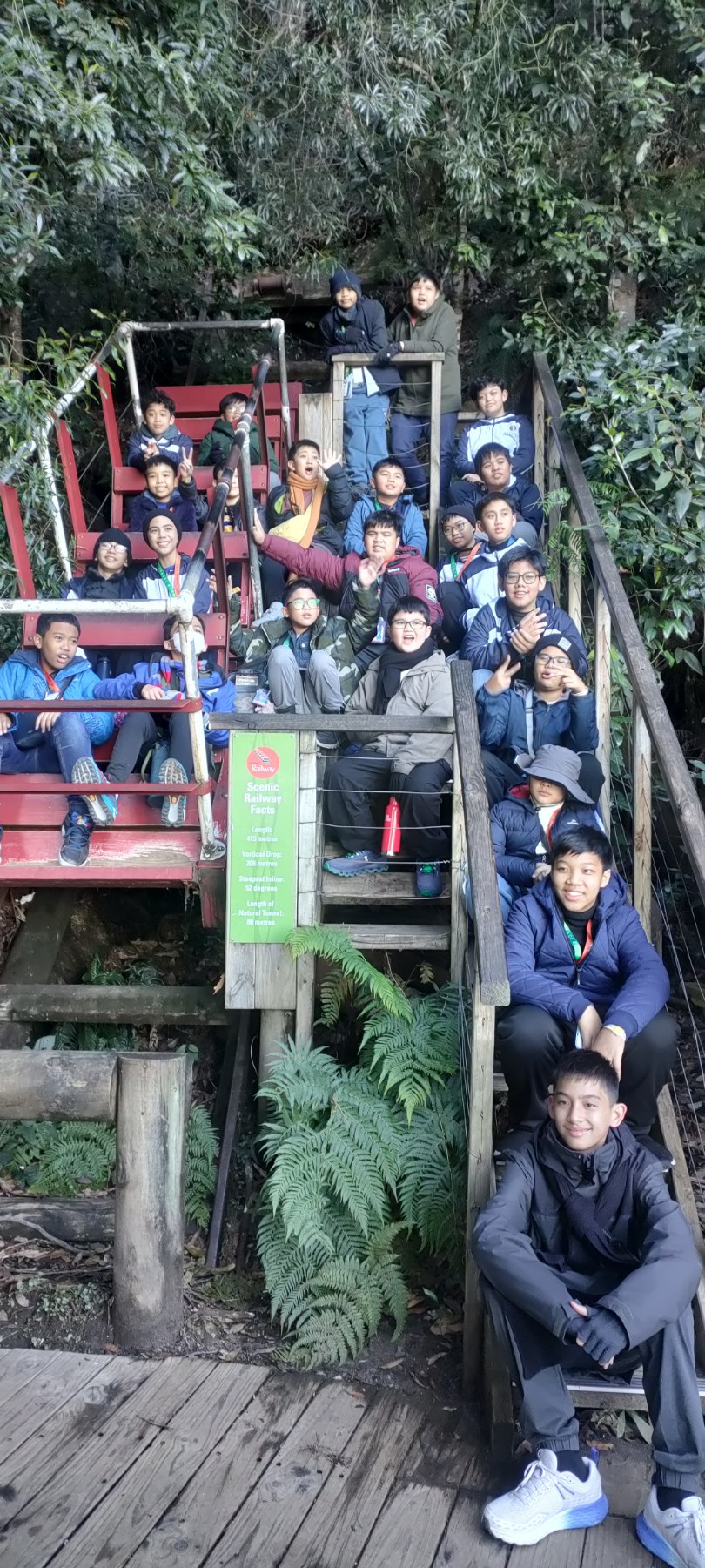 The Ateneans at Blue Mountains 