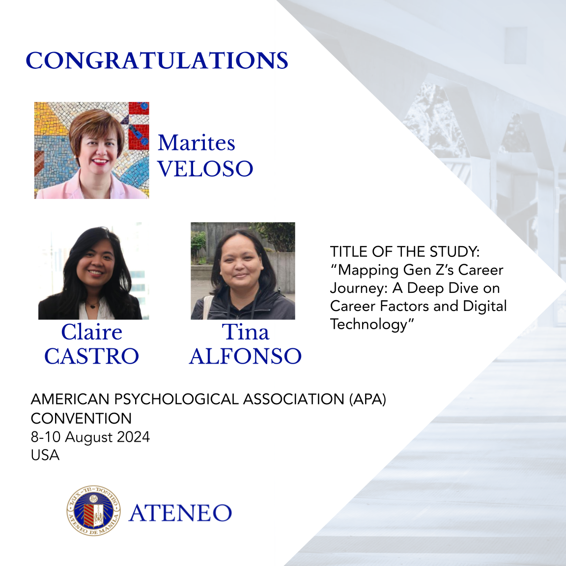 AJHS' Veloso, Alfonso, and Castro