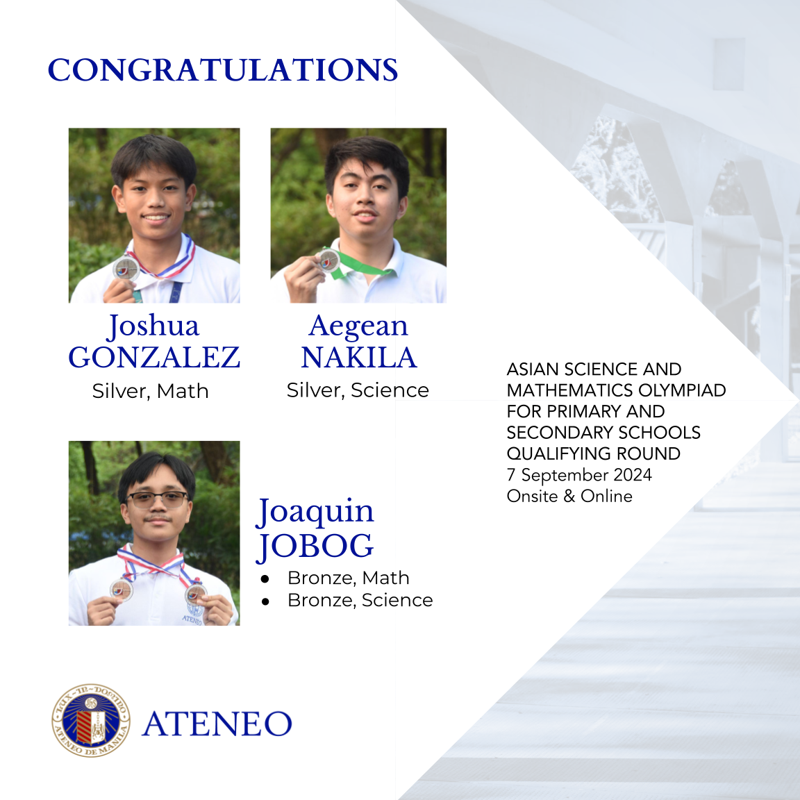 Joshua Gonzalez Aegean Naila Joaquin Jobog