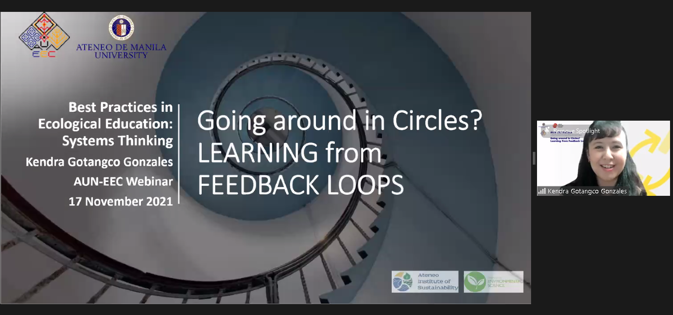 The speaker, Dr Charlotte Kendra Gotangco Gonzales