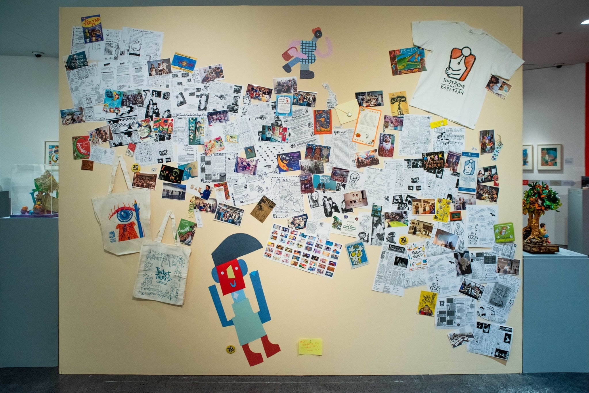 Ang INK Memorabilia Wall
