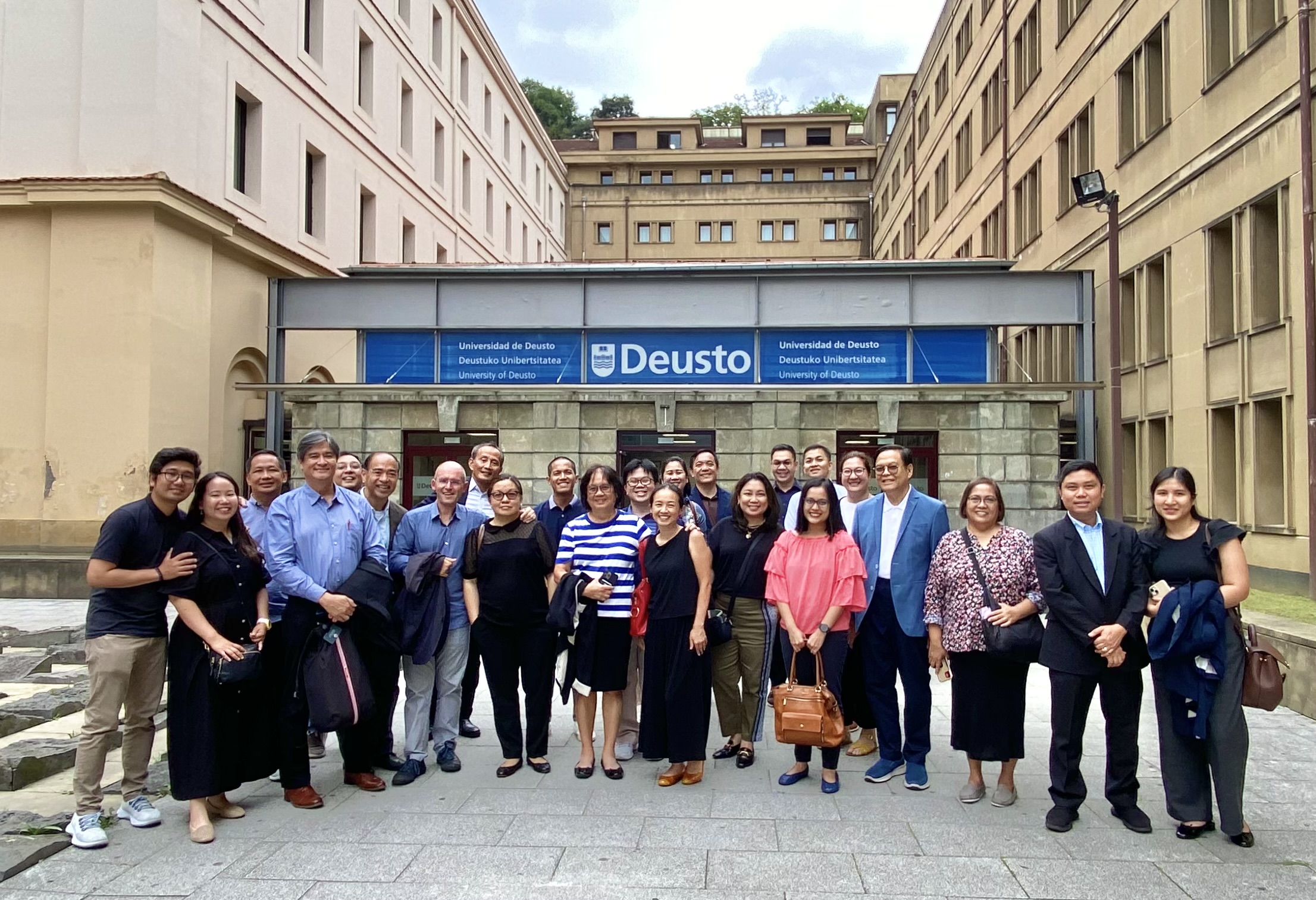 At the Bilbao Campus