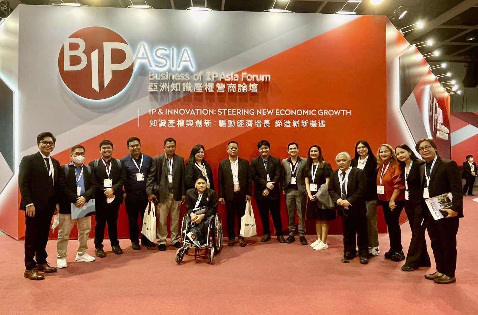 mage: Delegates from the Philippines: Representatives from the Intellectual Property Office of the Philippines (IPOPHL) and members from the Innovation and Technology Support Office (ITSO) affiliated with various colleges and universities (Photo grabbed from Mr. Dindo Dumali)