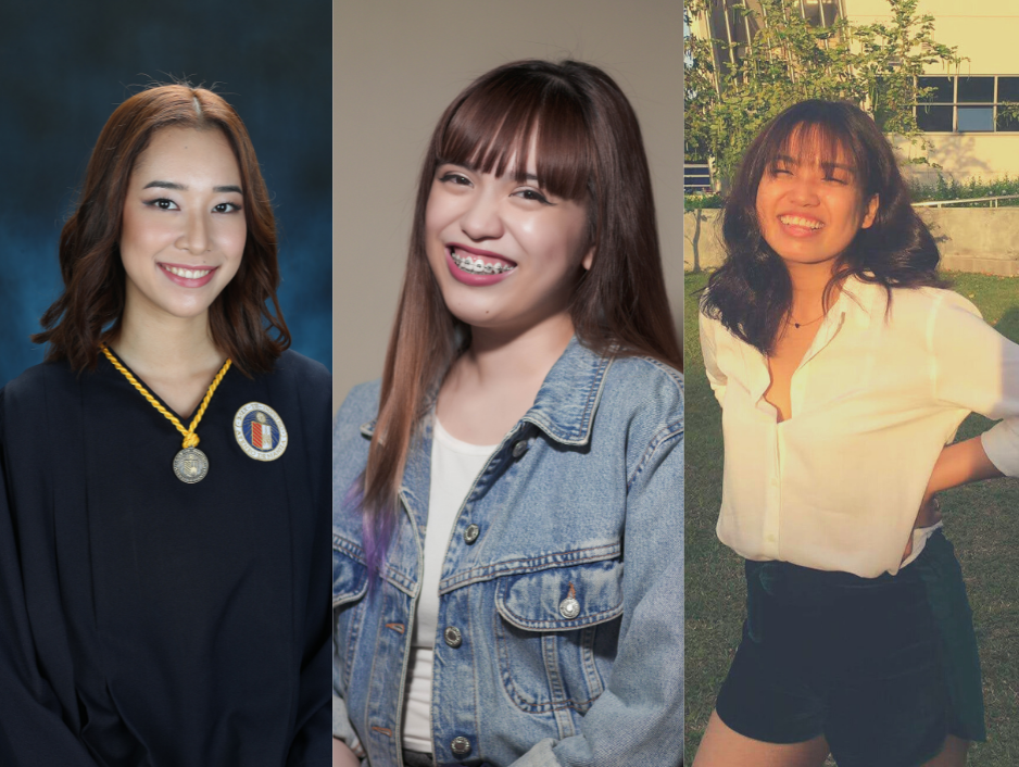 Yumi Briones, Alexandra Hulog, and Daniela Villegas