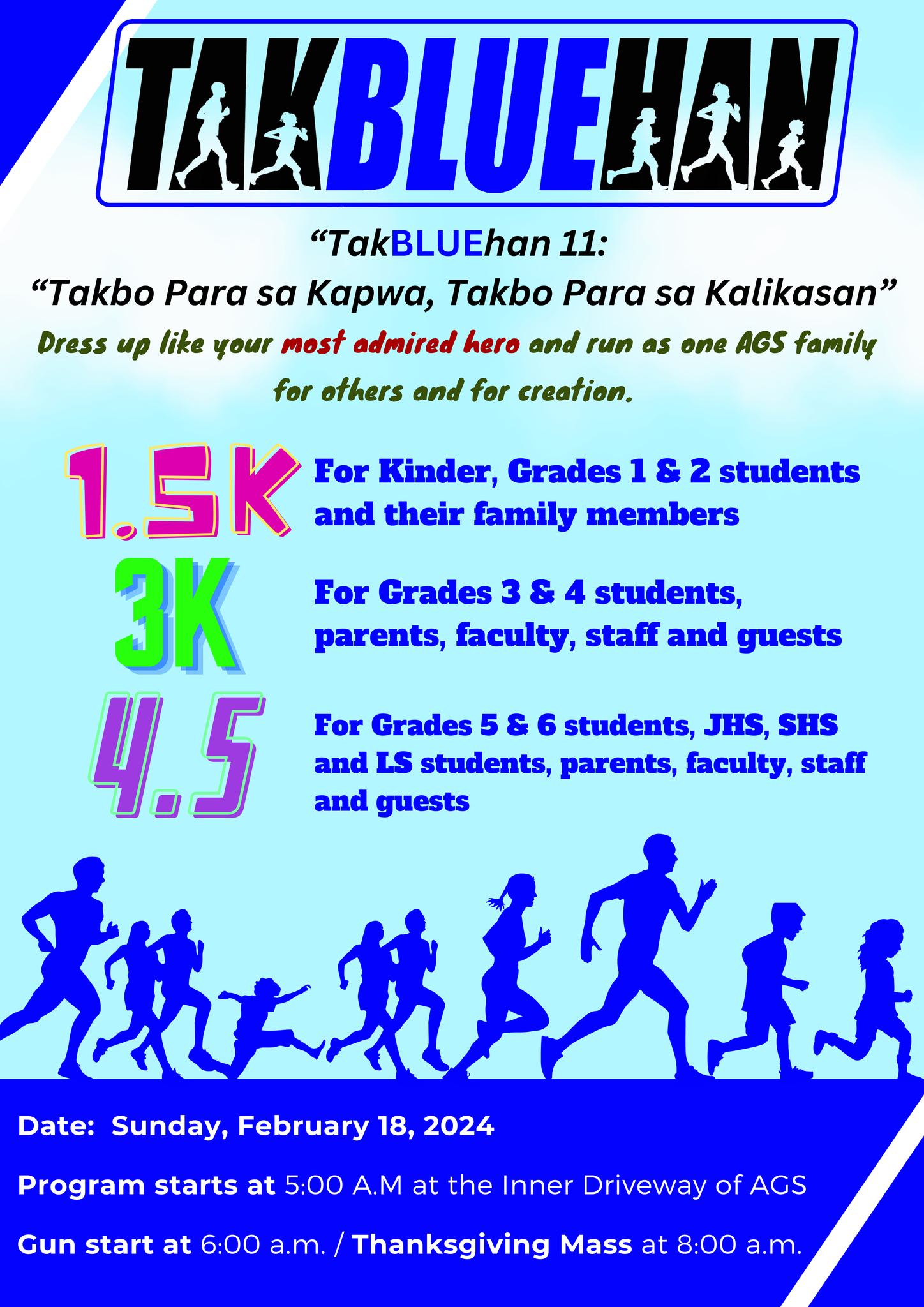 Takbluehan 11 happens on February 18, 2024